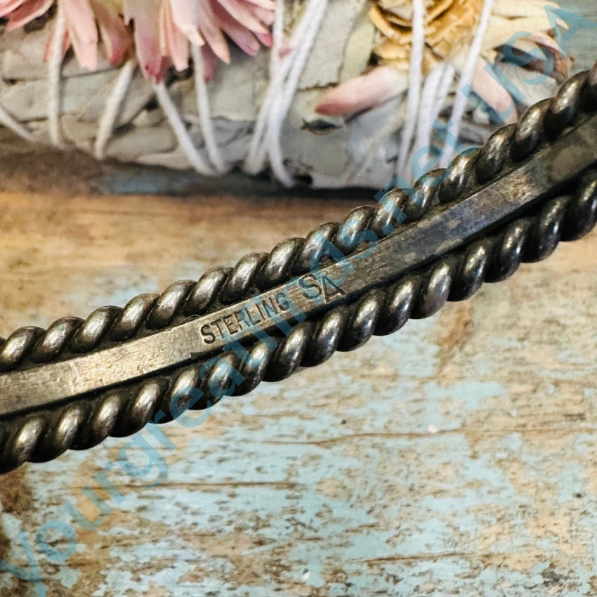 Sterling Silver Green Gaspeite Beaded Bracelet - Handmade Navajo Jewelry by Steven Apachito | Perfect for Boho Fashion, Gift Giving & Spiritual Healing