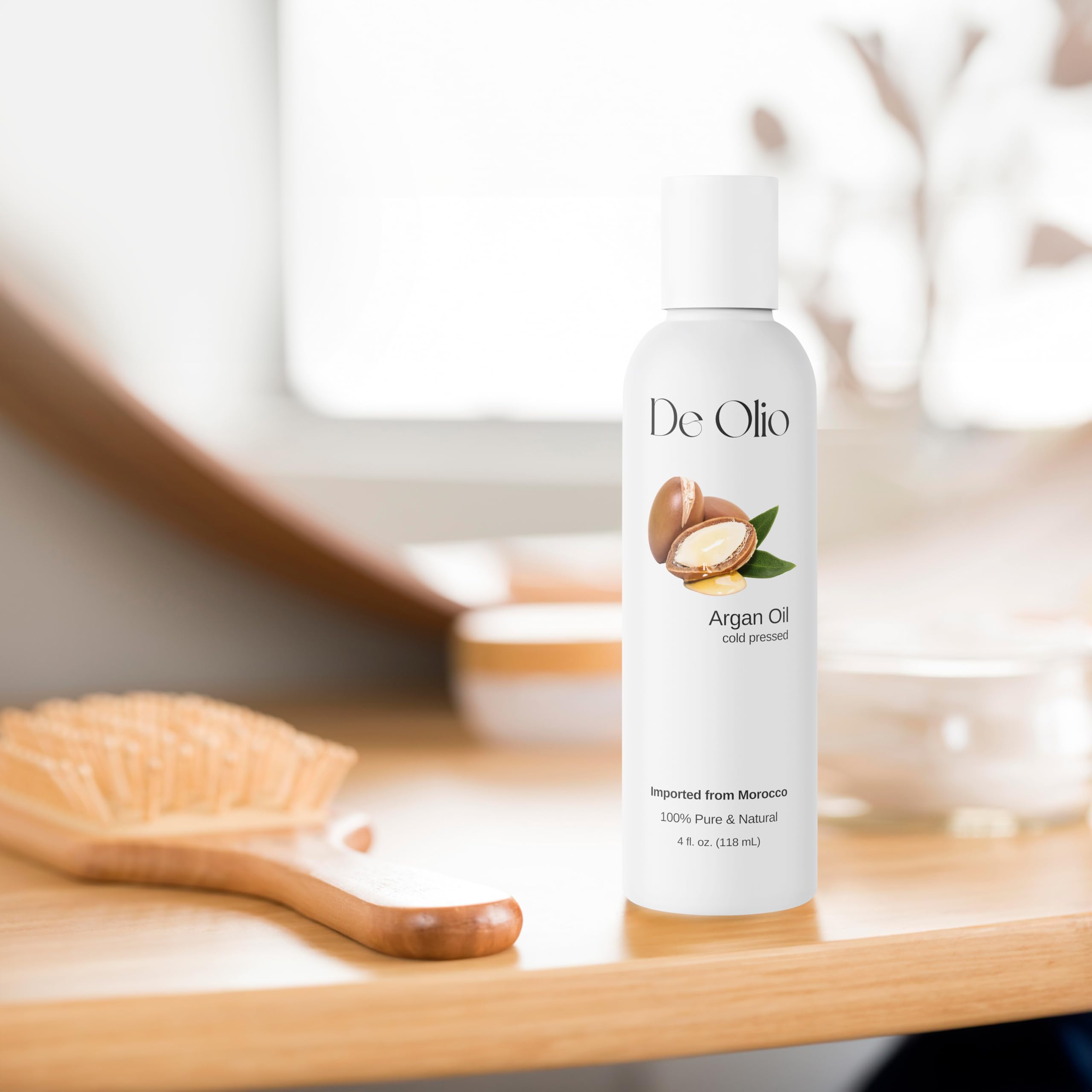 100% Pure Cold Pressed Moroccan Argan Oil for Hair, Skin & Face - Natural Moisturizer & Strengthening Treatment for Dry Scalp & Body - 7 LBS Bulk Size | Perfect for Daily Hair Care, Skin Hydration & Massage Therapy
