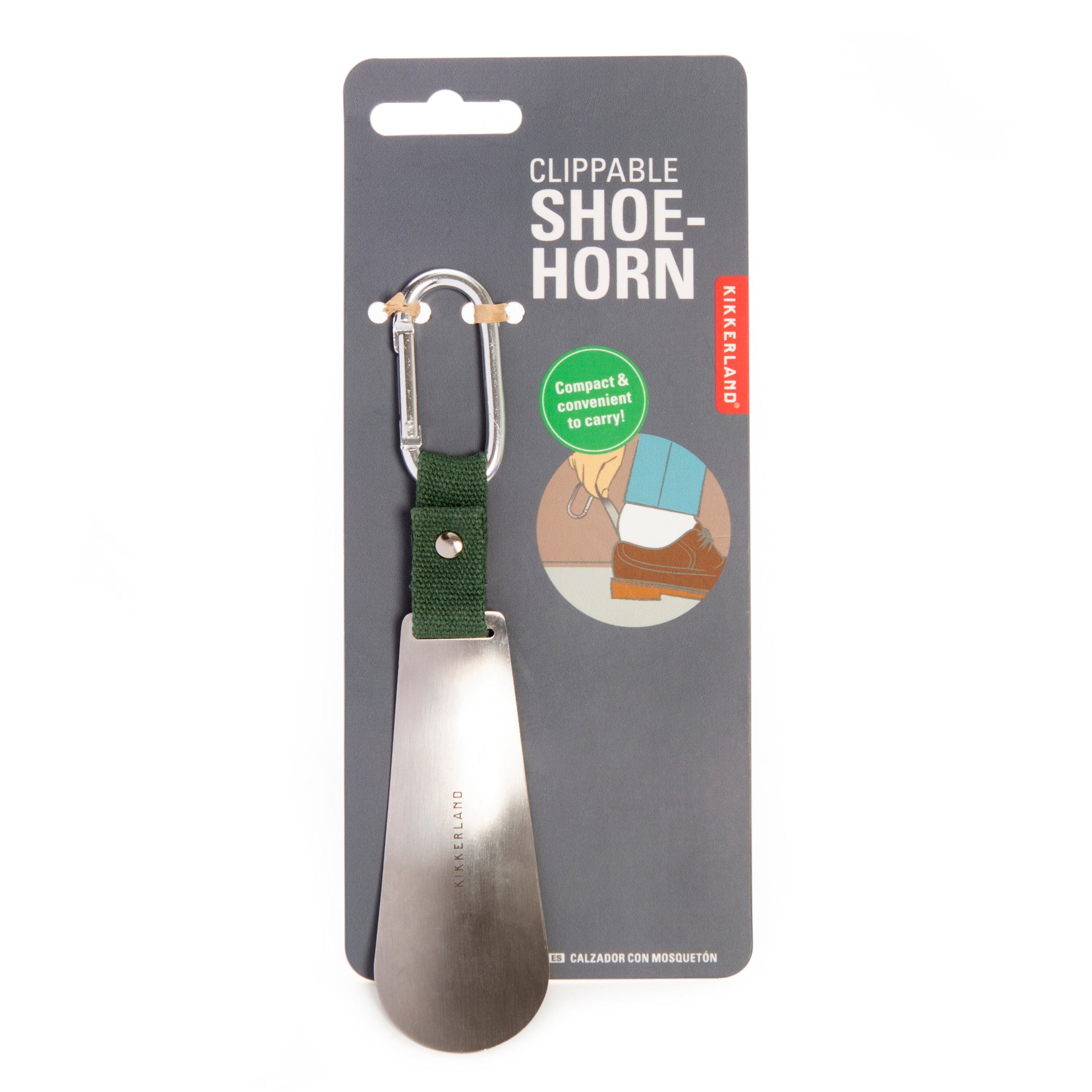 Long Shoehorn with Handle - Durable Stainless Steel Shoe Horn for Men & Women - Easy Shoe Insertion for Boots, Sneakers & Dress Shoes - Perfect for Travel, Elderly & Mobility Assistance