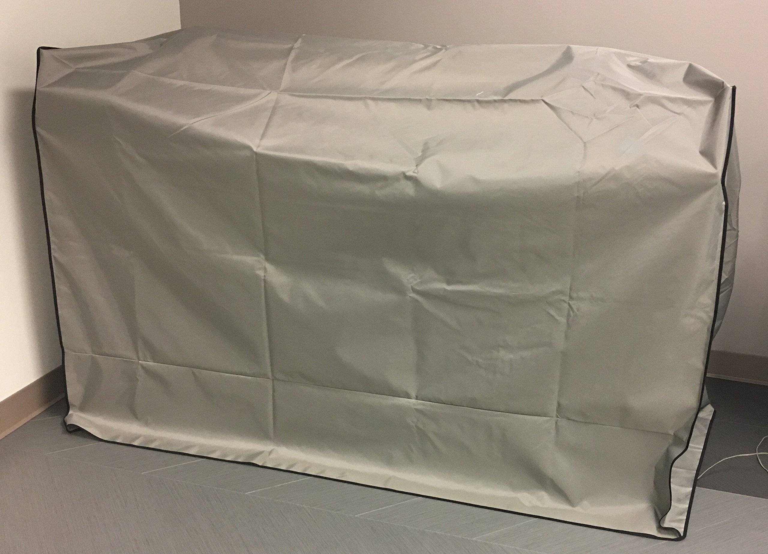 Comp Bind Technology Anti-Static Silver Nylon Dust Cover for HP DesignJet 800 42'' Printer, 66''W x 24''D x 43'H - Ideal for Office, Studio, and Workshop Protection