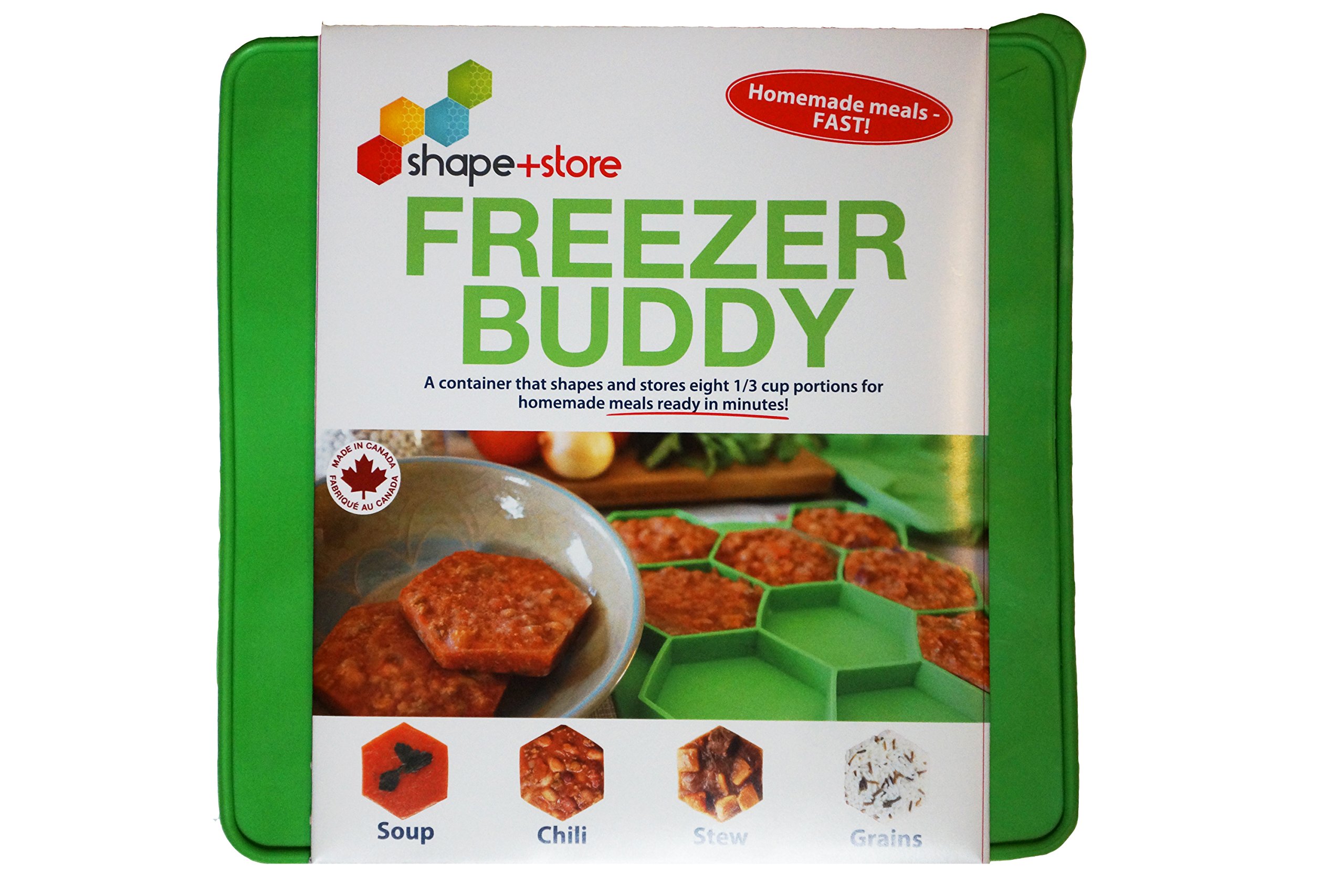 32 Oz. Freezer Buddy - Airtight Leakproof Food Storage Container for Meal Prep, Leftovers & Freezing - Perfect for Kitchen, Camping & On-the-Go Use