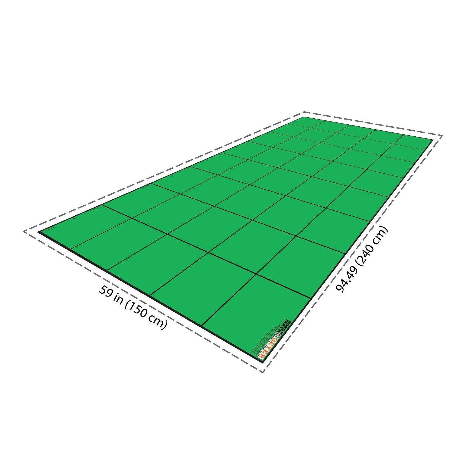Geyer Wonder League Robotics Competition Green Screen 2 - Professional Chroma Key Backdrop for STEM Education & Video Production