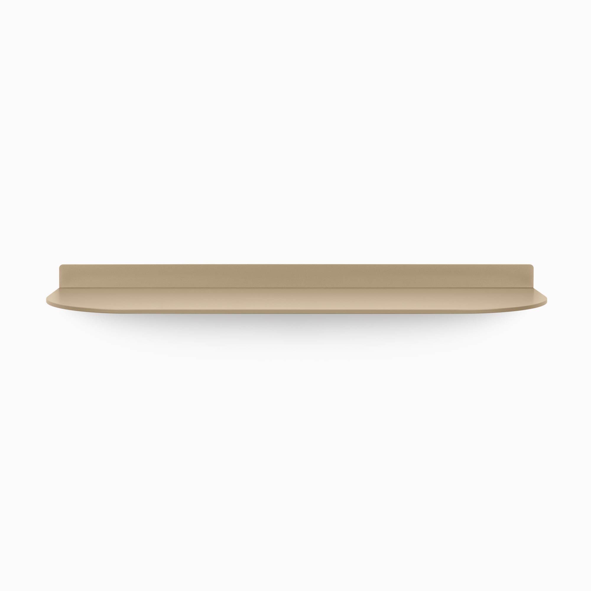 Tromso RADius FM1 Steel Floating Shelf - Modern Wall Mounted Storage for Living Room, Kitchen, Bathroom & Office Decor