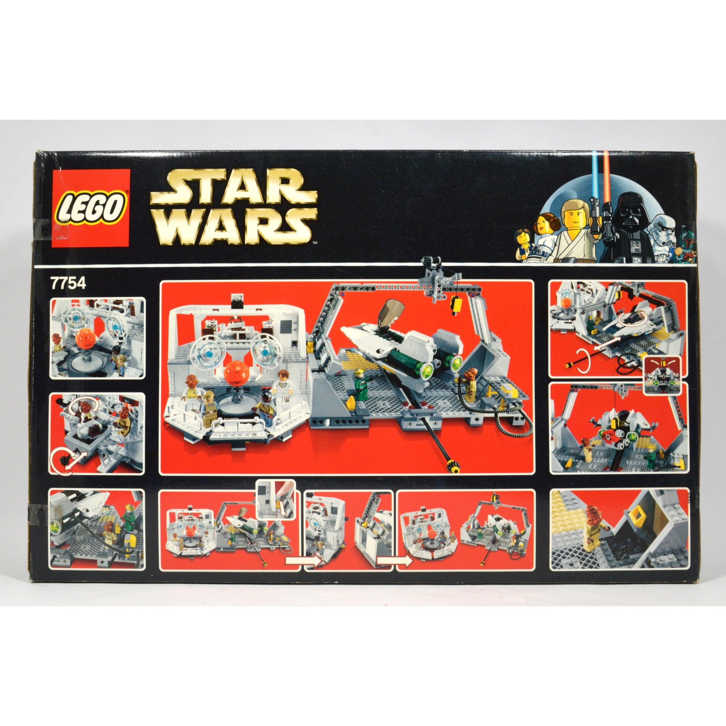Brand New LEGO STAR WARS 7754 Home One Mon Calamari Star Cruiser Building Set - Sealed Collectible for Star Wars Fans | Perfect for Display, Gifts & Play