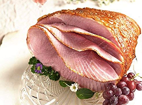 Holiday Honey Glazed Spiral Sliced Gourmet Ham - 8.5-9.5 lbs, Feeds 16-18 People | Premium Easter Dinner Centerpiece | Perfect for Holiday Gatherings & Family Celebrations
