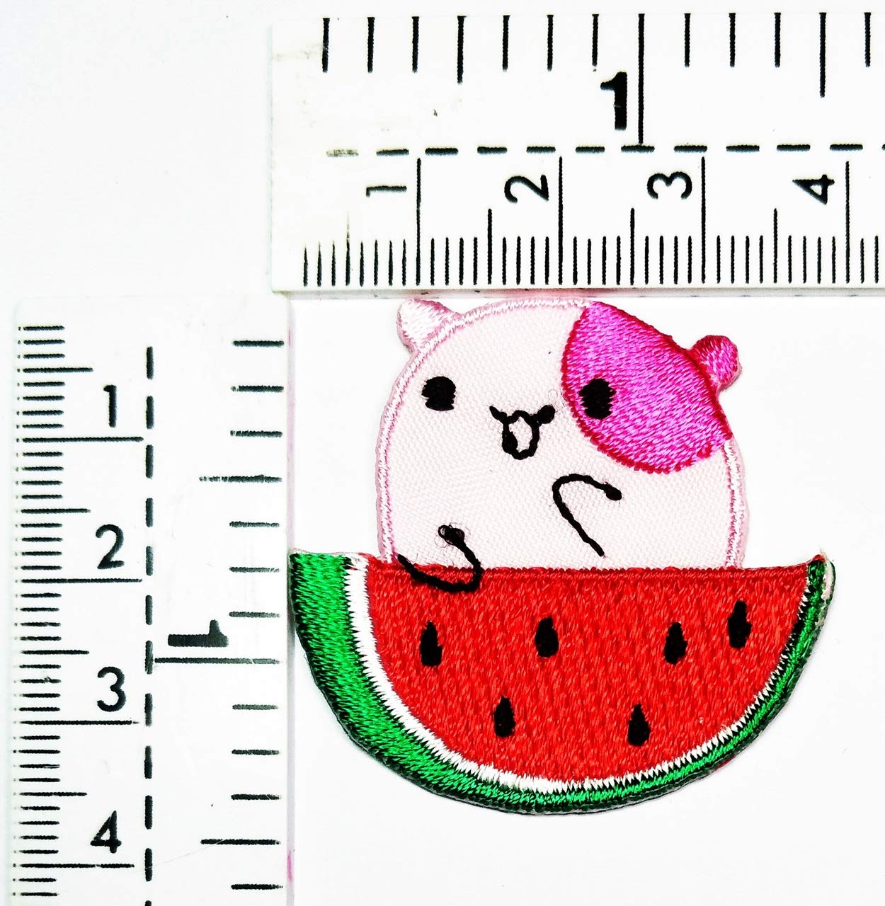 Cute Rat Hamster Iron-On Patch Set for Hats, Backpacks & Clothing