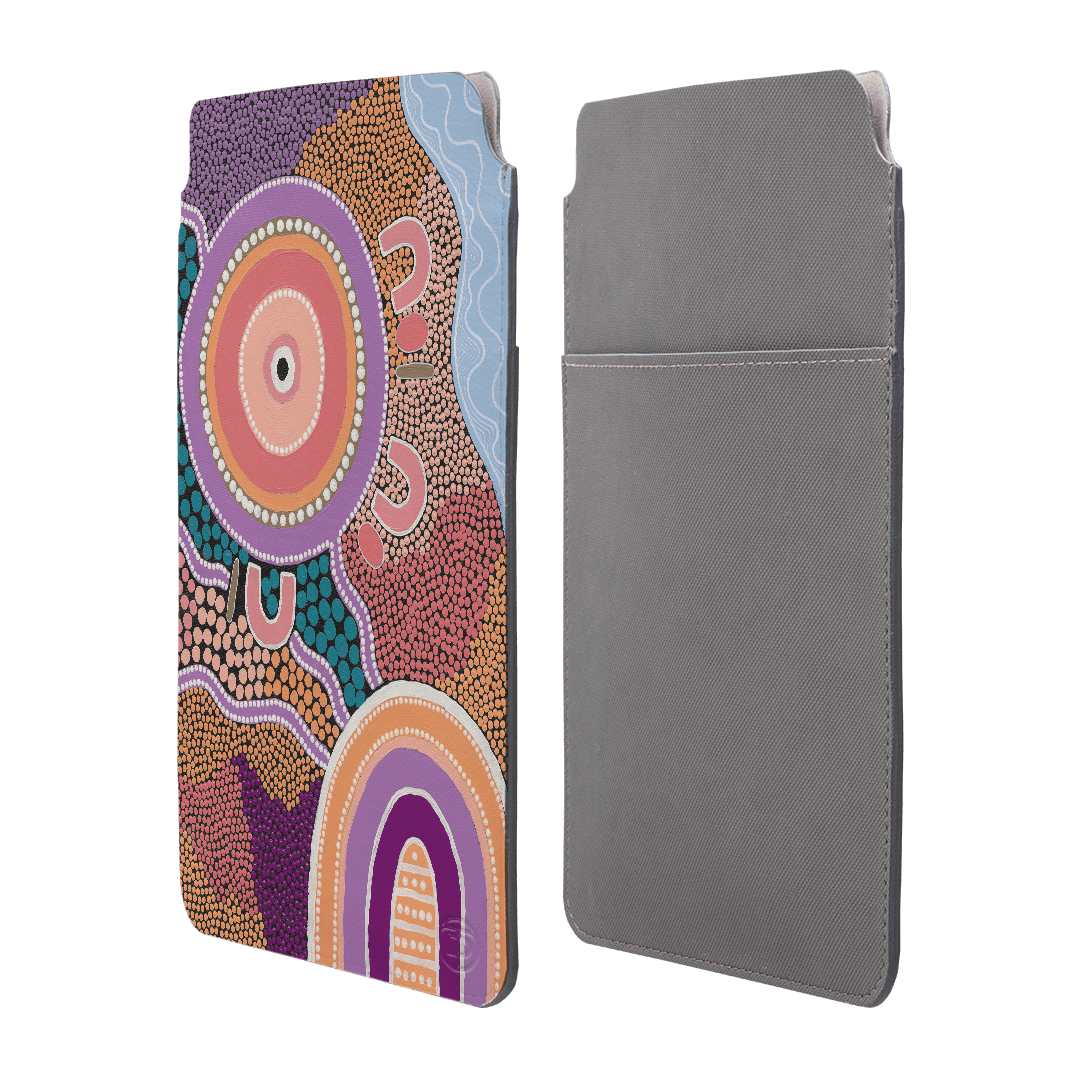 Premium Burn Off Laptop & iPad Sleeve Case - Lightweight Protective Cover for MacBook, iPad Pro, Air - Perfect for Work, Travel & School