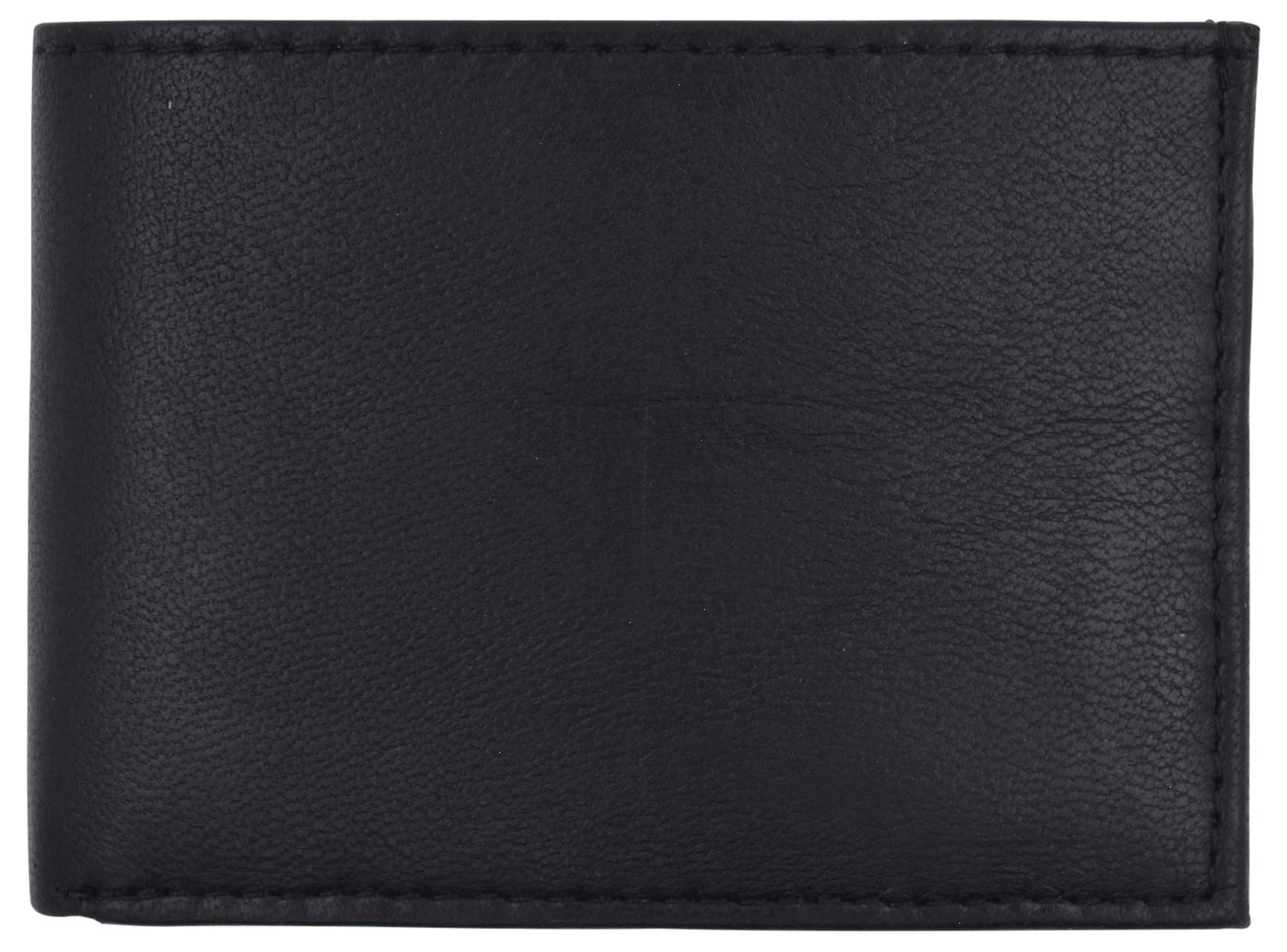 MARSHAL Boys Slim Compact Card and Coin Pocket Bifold Leather Wallet - RFID Blocking - Perfect for School, Travel & Everyday Use