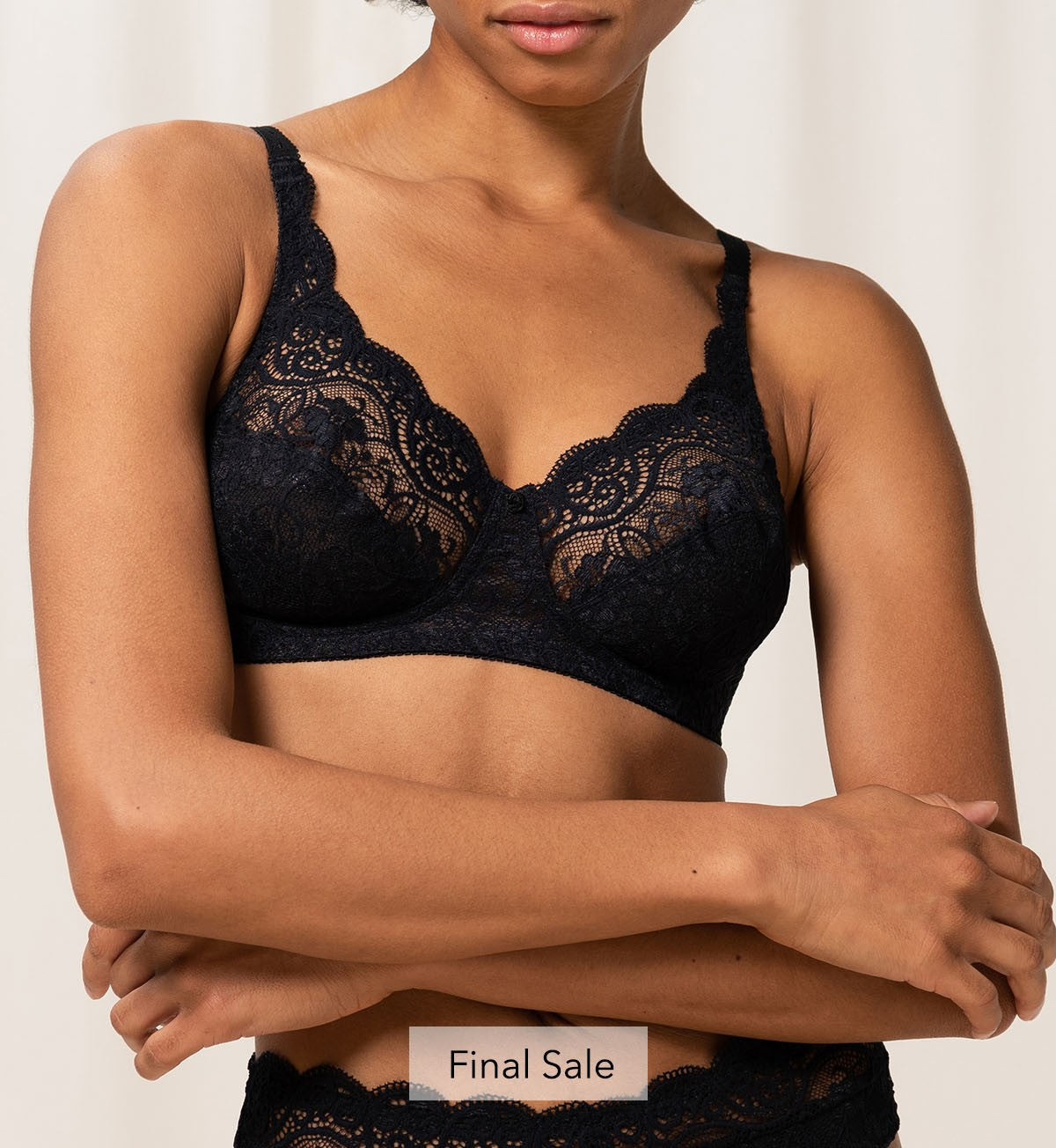 Amourette Wirefree Bra - Comfortable Wireless Support for Everyday Wear - Perfect for Yoga, Workouts & Lounge