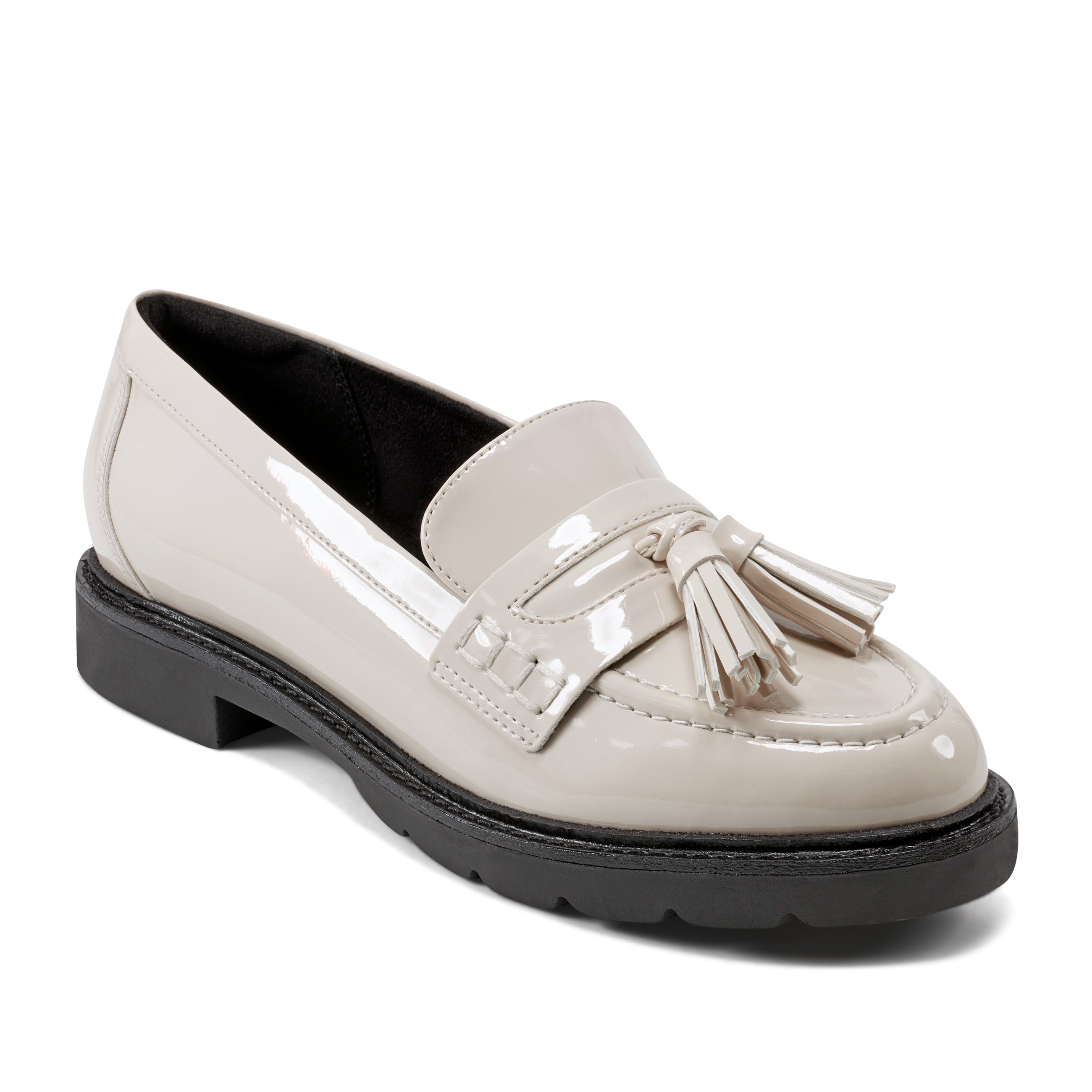 Women's Kiara Tassel Loafers - Comfortable Slip-On Shoes for Work, Office & Casual Outfits | Elegant Flat Shoes for Women
