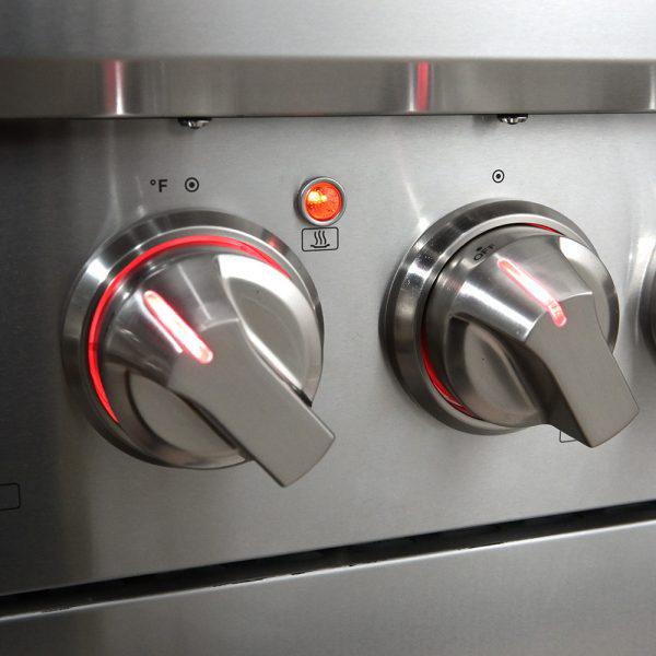 Forno Capriasca 30-inch 4.32 cu. ft. Professional Stainless Steel Gas Range with 4-Burner Stove & Gas Oven (Model FFSGS6260) - Perfect for Home Kitchens & Commercial Cooking