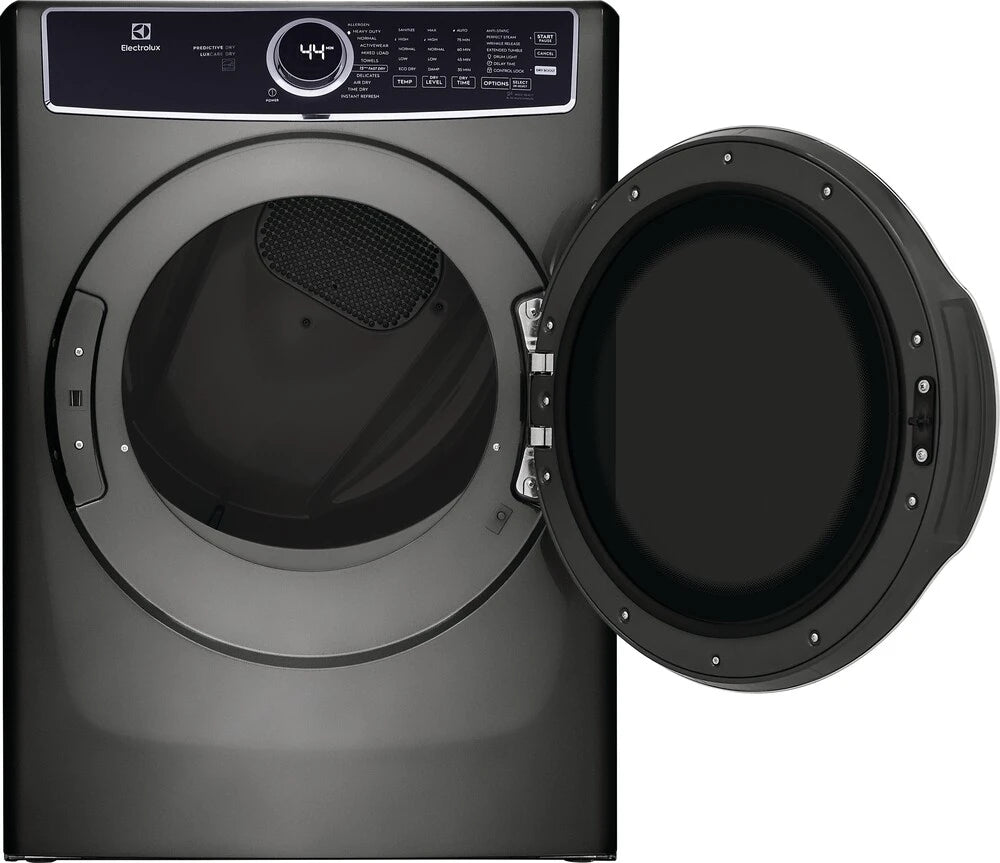 Electrolux 600 Series ELFG7637AT Titanium Gas Dryer - Large Capacity, Energy Efficient for Home Laundry Room | Perfect for Families, Apartments & Heavy Loads