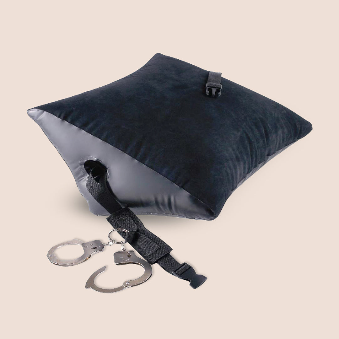 Premium Position Master with Adjustable Cuffs - Support Pillow for Enhanced Intimacy & Comfort | Perfect for Couples, Spice Up Your Love Life & Improve Intimate Positions