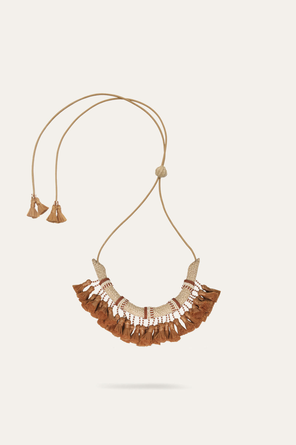 Soberanos Del Mar Necklace in Paprika - Handmade Boho Jewelry for Women | Perfect for Beach Vacations & Summer Outfits