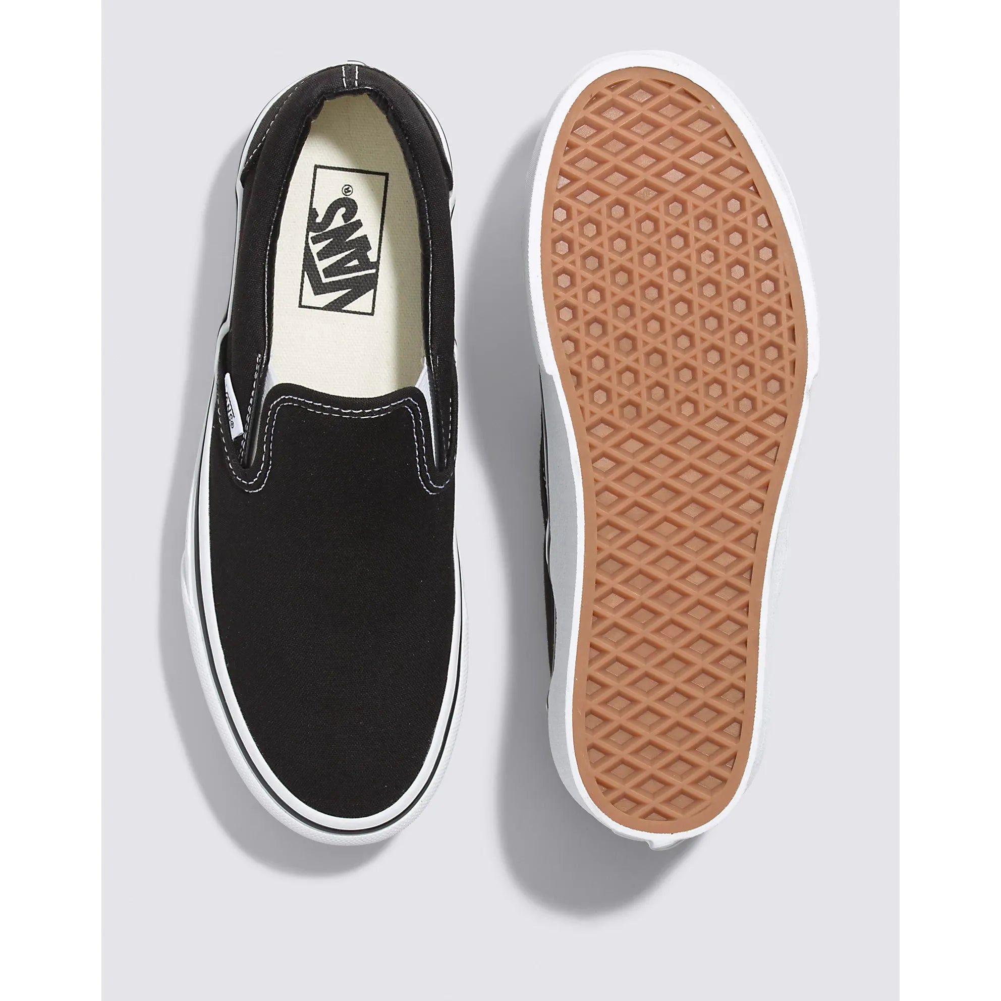 Vans Classic Slip-On Stackform Shoes - Black & White Checkerboard Skate Shoes for Men & Women | Comfortable Casual Sneakers for Skateboarding, Walking & Everyday Wear