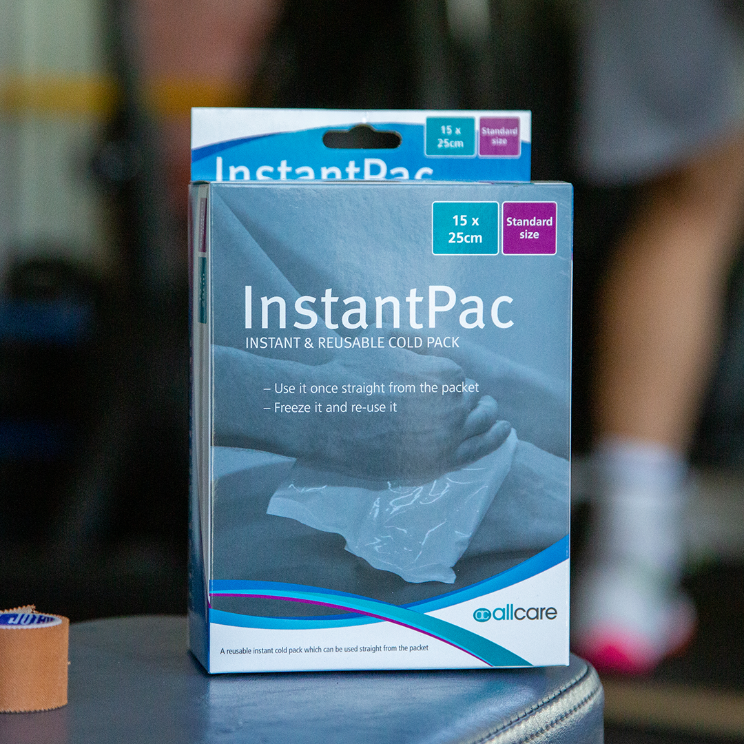 Allcare Instant Cold Pack - 15cm x 25cm Reusable Ice Pack for Pain Relief, Swelling, Injuries & First Aid - Perfect for Sports, Muscle Soreness & Post-Surgery Recovery