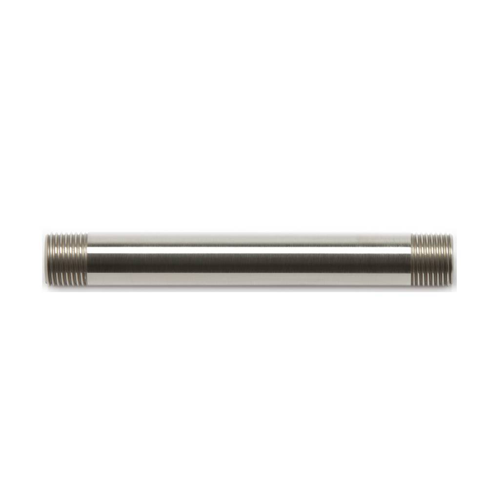 Moen 6-Inch Straight Shower Arm in Brushed Nickel Finish - 116651BN - Perfect for Bathroom Renovation and Modern Shower Installation