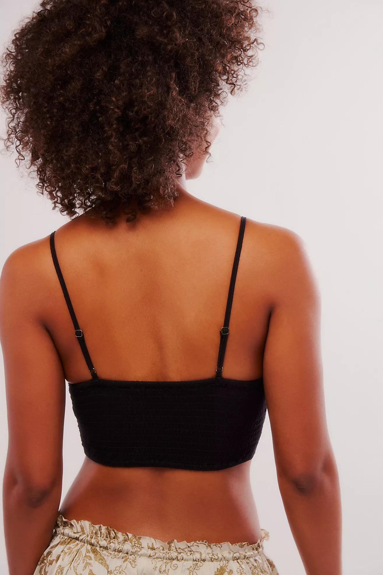 Amina Bralette - Comfortable Wireless Lace Bralette for Women in Black | Perfect for Yoga, Lounge & Everyday Wear