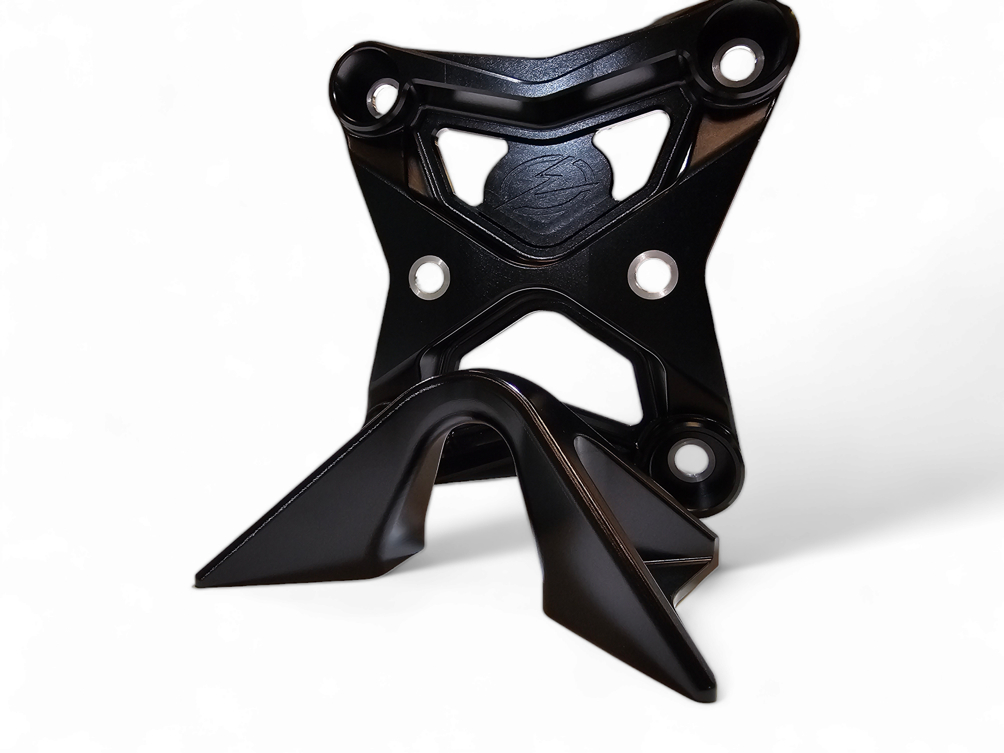 Can Am X3 Maverick EOD Radius Rod Plate with Tow Hook (2017-2021 Models) - Heavy Duty Black Off-Road Protection - Perfect for Trail Riding & Rock Crawling