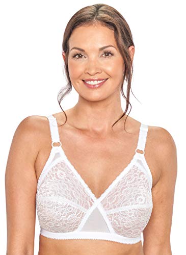 Wireless Lace Bra for Women - Comfortable Seamless Bralette with Light Support - Perfect for Yoga, Sleeping and Everyday Wear
