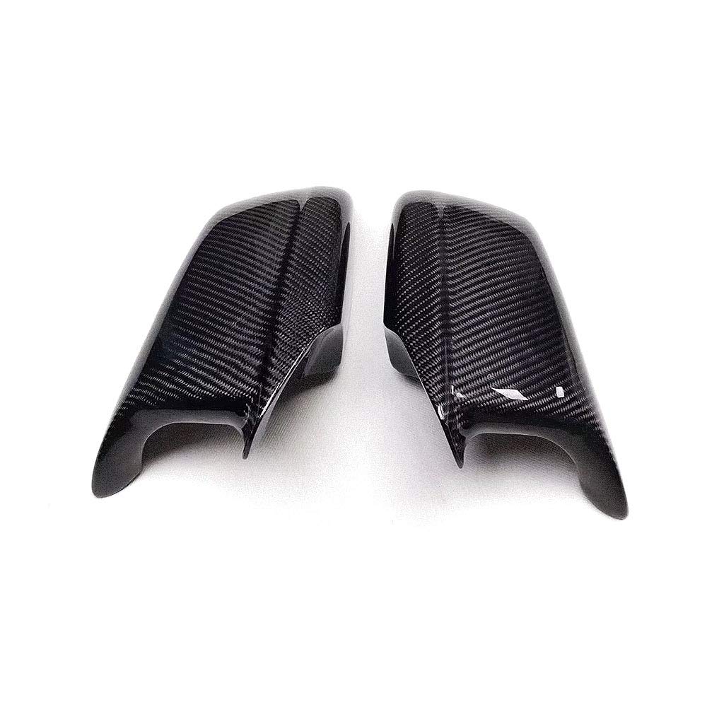 Carbon Fiber Mirror Cover Frame for BMW 5 Series F10 (2010-2013) & M5 F10 (2011) - Lightweight & Durable Exterior Upgrade - Perfect for Car Enthusiasts & Street Racing