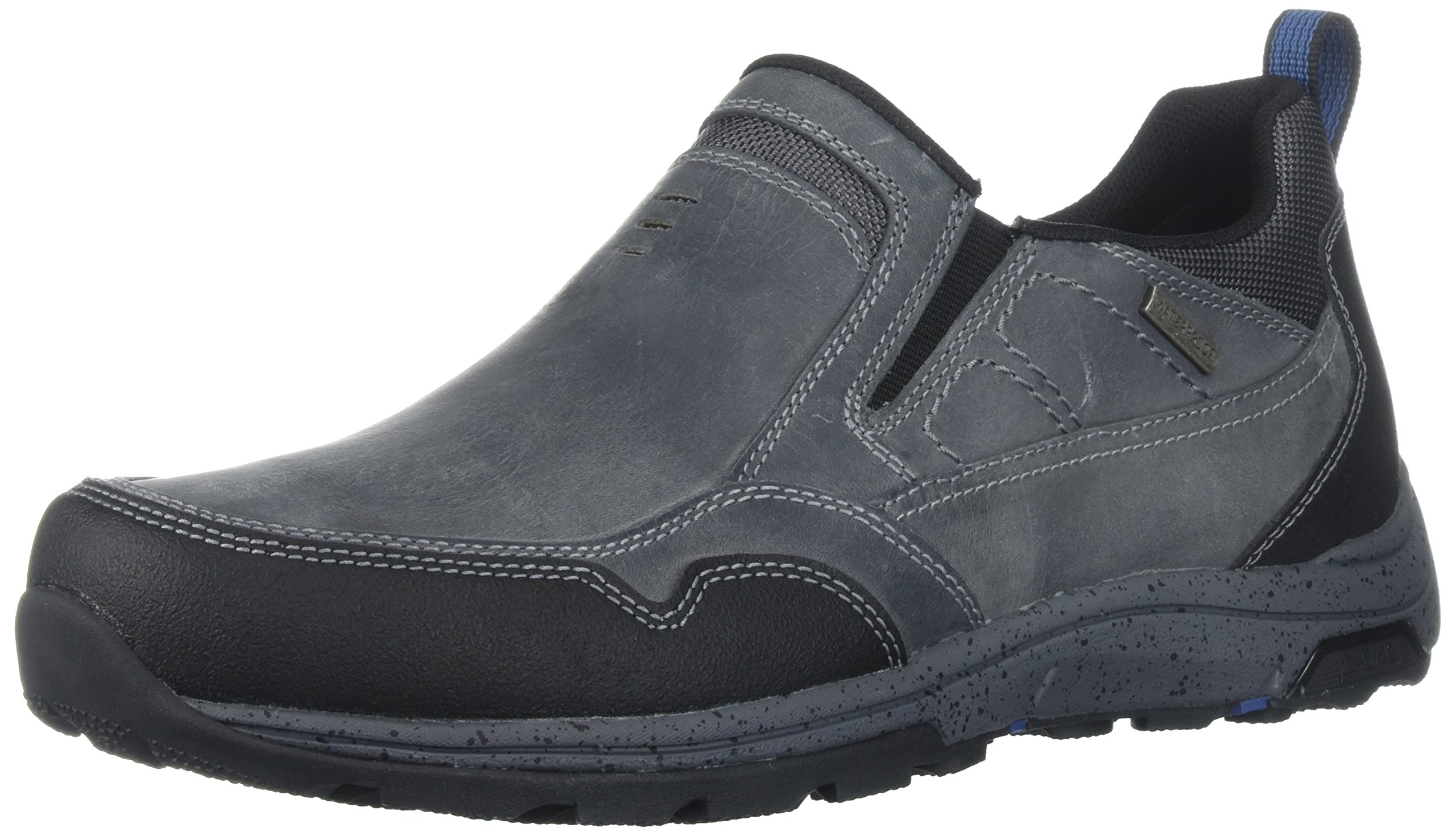 Dunham Men's Trukka Slip-On Waterproof Rain Shoes - Lightweight Comfortable Outdoor Boots for Hiking, Fishing & Wet Weather