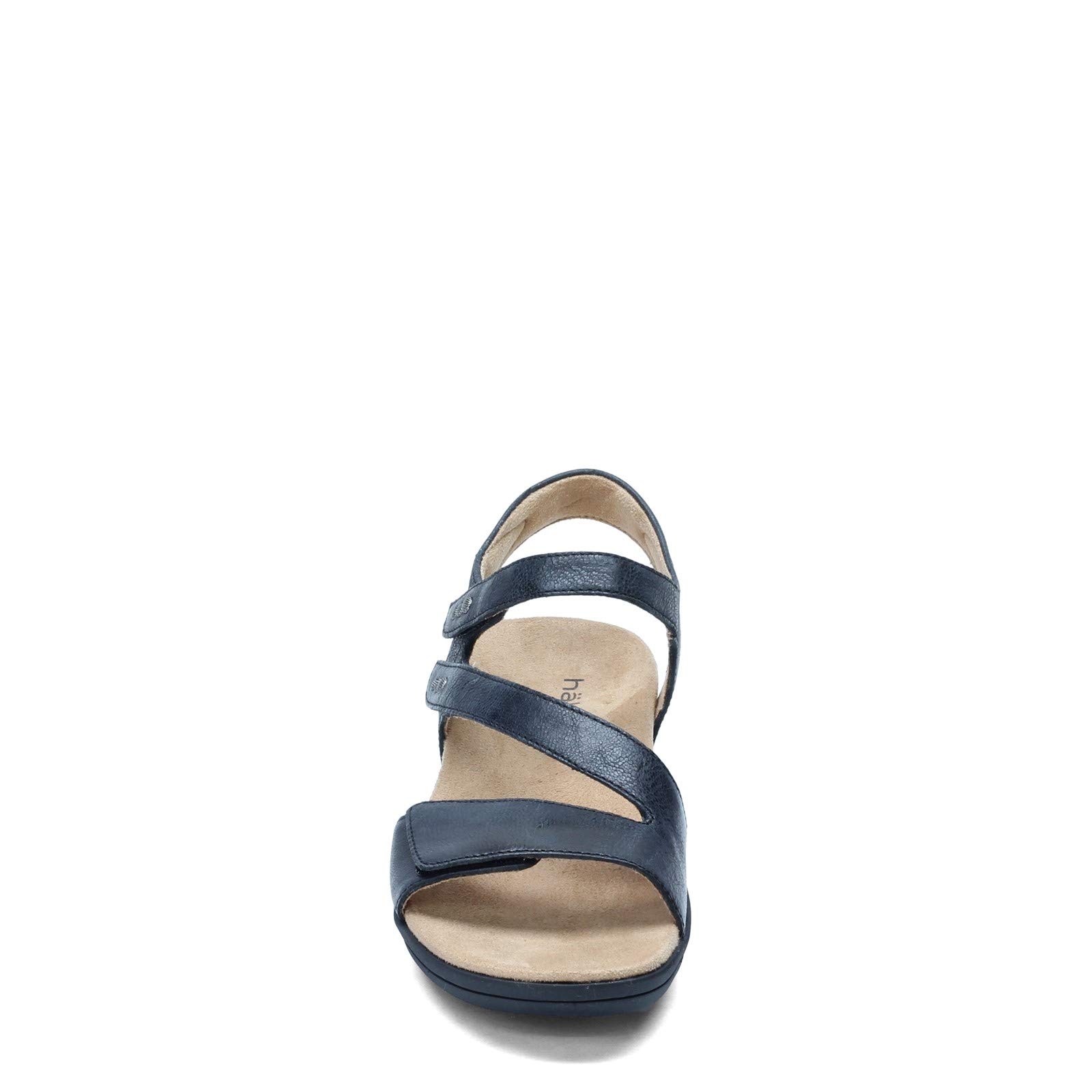 Women's Comfortable Flat Sandals - Black Size 6.5 | Breathable Summer Casual Shoes for Beach, Walking & Outdoor Activities