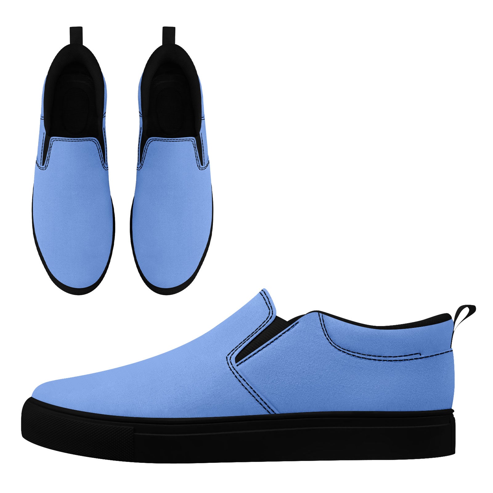 Custom Personalized Canvas Slip-On Sneakers - Handmade & Unique Design for Men & Women - Perfect for Casual Wear, Walking, and Fashion Outfits