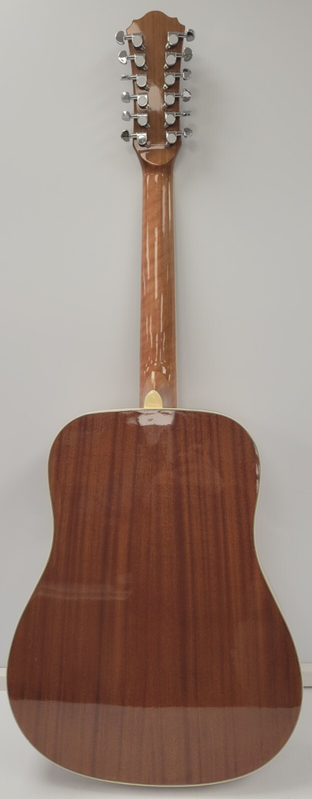 Denver DD44S12 Natural Acoustic Guitar - Perfect for Beginners, Camping & Live Performances