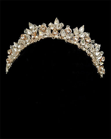 Elegant Crystal Wedding Crown - Bella Crown by Kezani | Perfect for Brides, Bridesmaids & Special Occasions | Buy or Rent Online