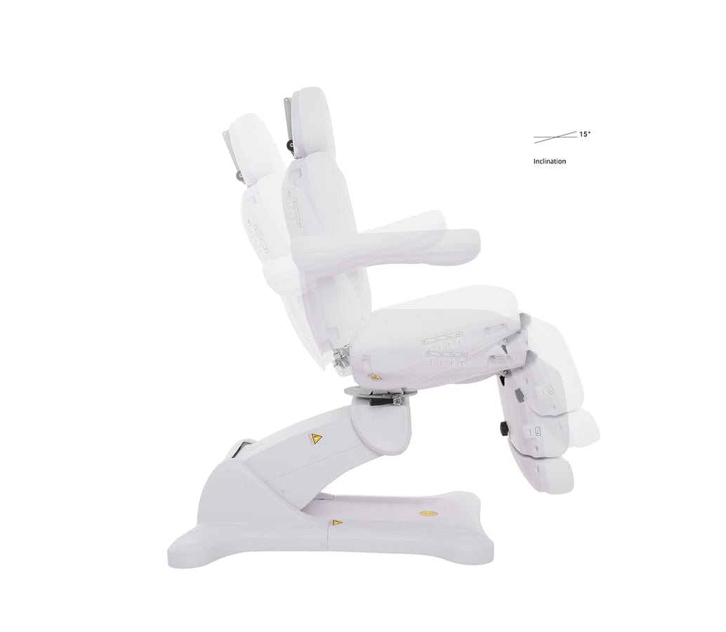 Electric 4 Motor Massage Chair Bed for Home & Office - Full Body Recliner with Heat Therapy for Pain Relief & Relaxation - Perfect for Living Room, Bedroom or Spa