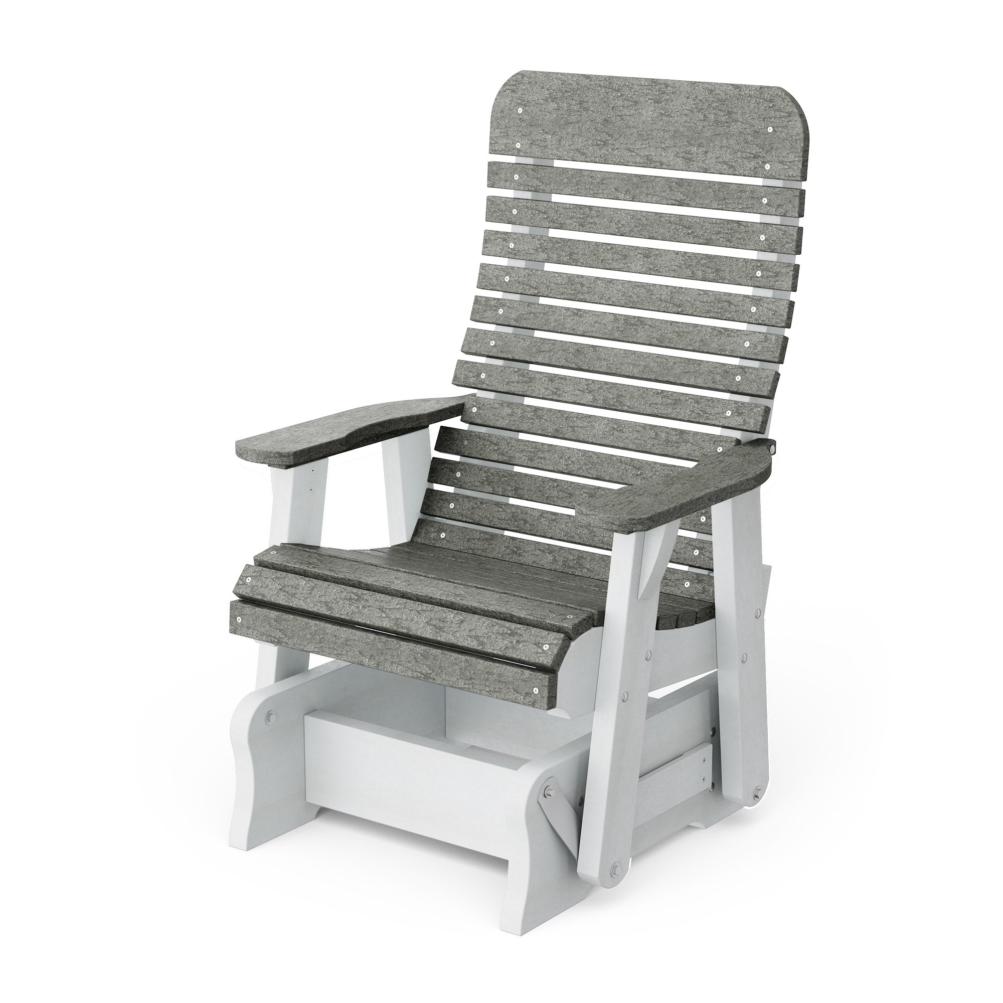 Signature Single Glider - Premium Comfort Rocking Chair for Nursery, Bedroom & Porch | Perfect Baby Rocker & Relaxation Chair for Parents