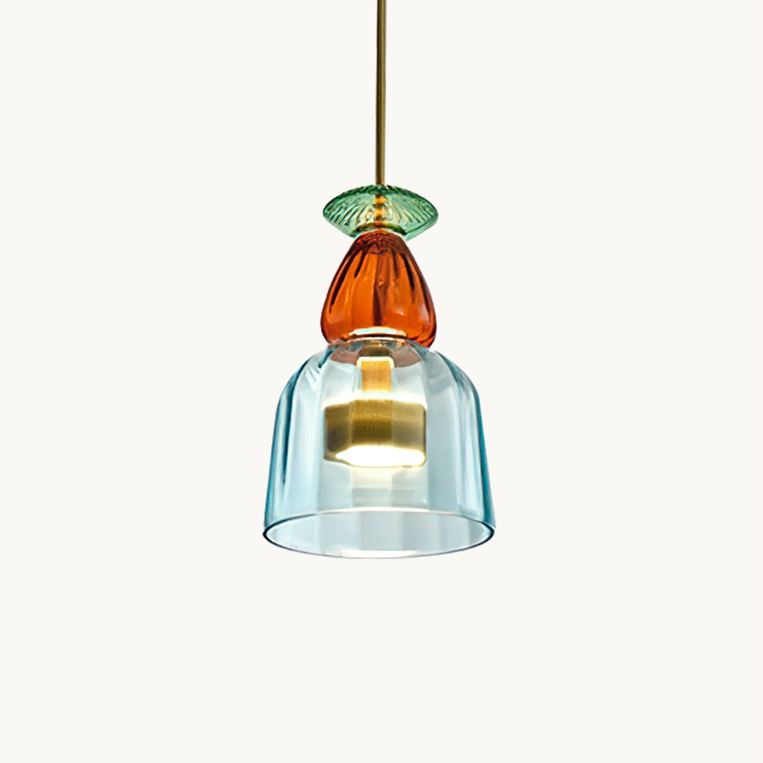 Cambell Pendant Light - Modern Hanging Ceiling Light Fixture for Kitchen Island, Dining Room & Bedroom | Dimmable LED Chandelier with Adjustable Height