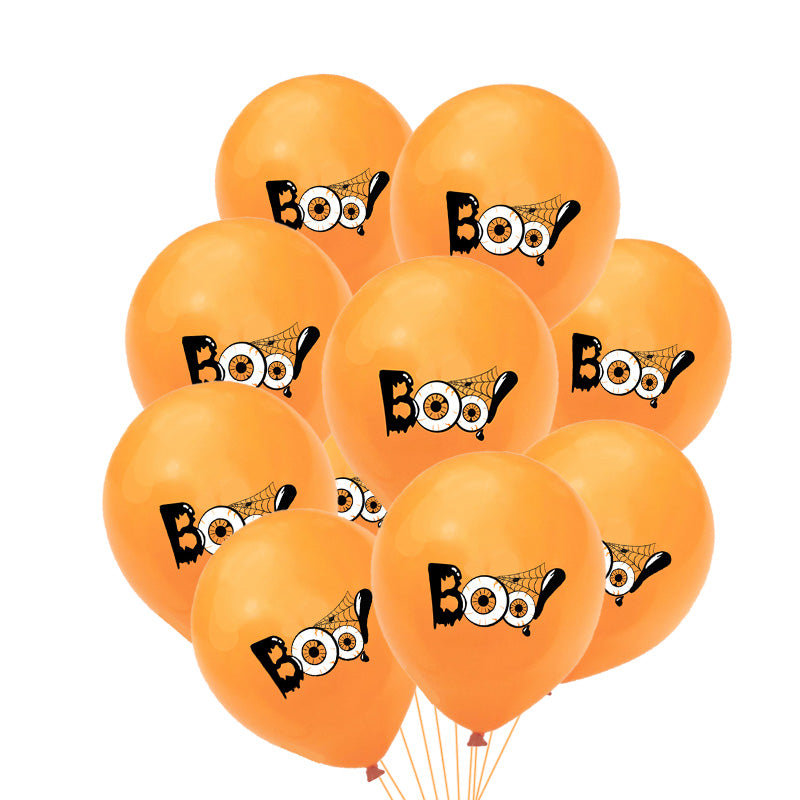 Halloween Balloon Decorations - Spooky Party Balloons for Halloween Decor, Home & Party Supplies - Perfect for Halloween Parties, Home Decor, and Festive Celebrations