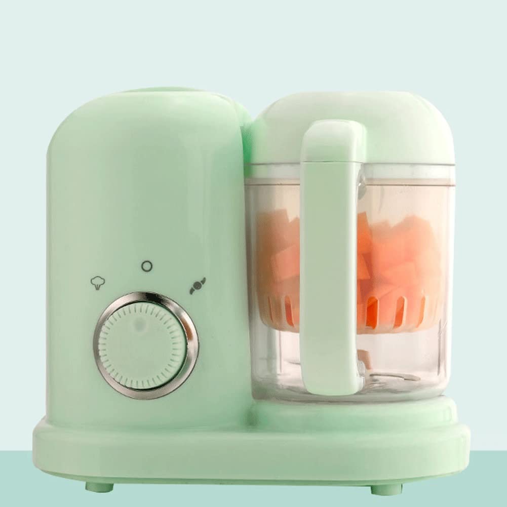 **Baby Food Maker Steamer and Blender - 4-in-1 Baby Food Processor for Steaming, Chopping, Pureeing & Juicing Vegetables, Nuts & Meat - One-Hand Control, Quick Clean, BPA-Free & Mini Size with Speed Control - Perfect for Homemade Baby Puree, Soup & Healthy Snacks**