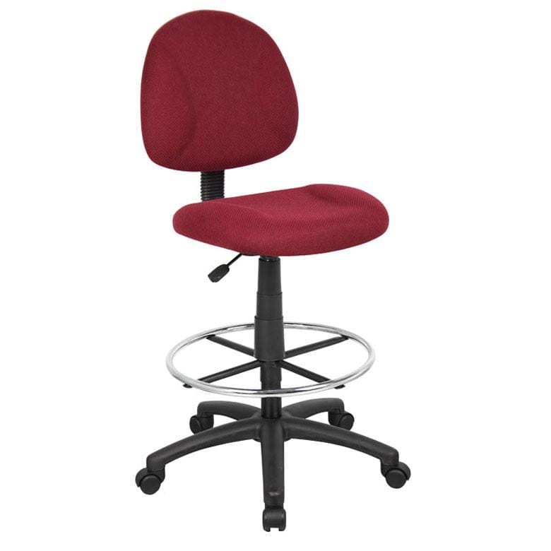 Ergonomic Boss Contoured Drafting Office Chair [B1615] - Adjustable Height & Lumbar Support for Architects, Designers & Long Work Hours