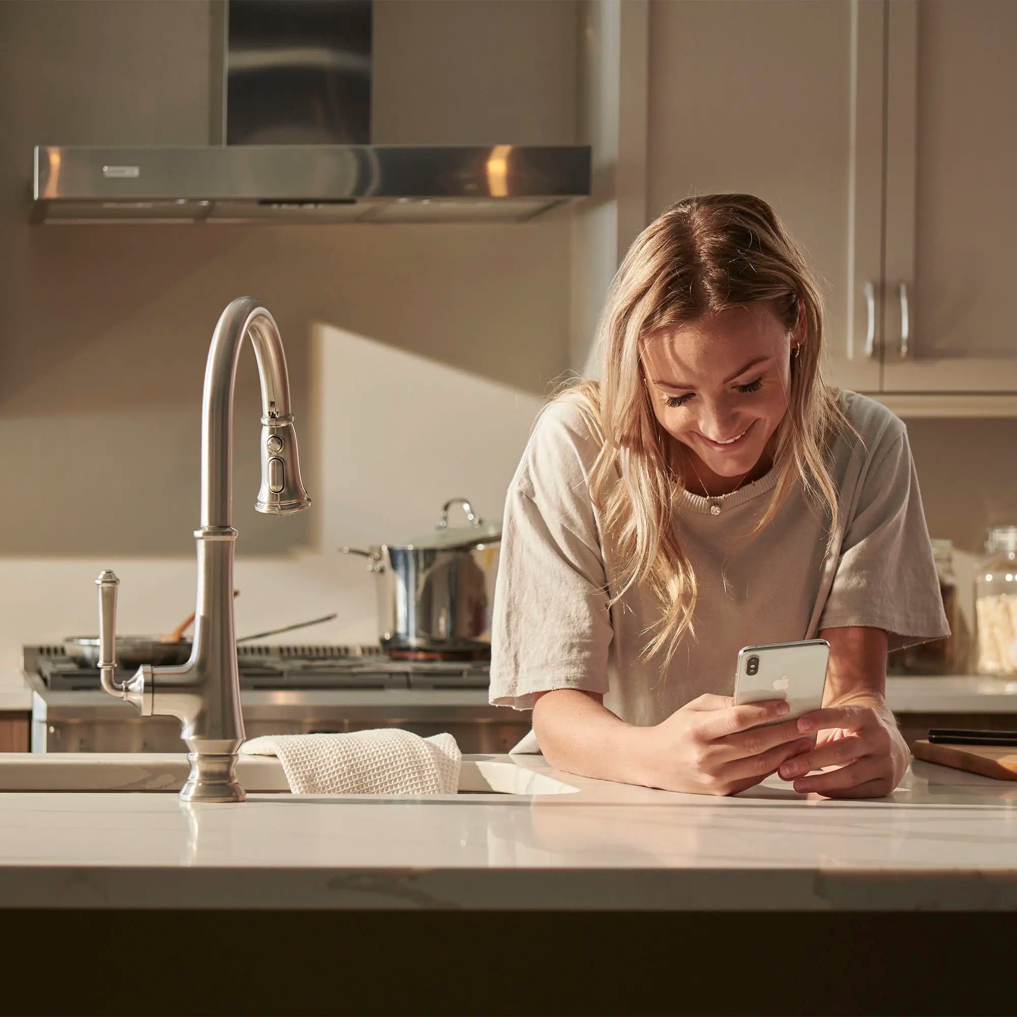Delancey® Single Handle Pull Down Kitchen Faucet with Dual Spray Function - 1.5 GPM/5.7 LPM - Perfect for Modern Homes & Restaurant-Style Sinks