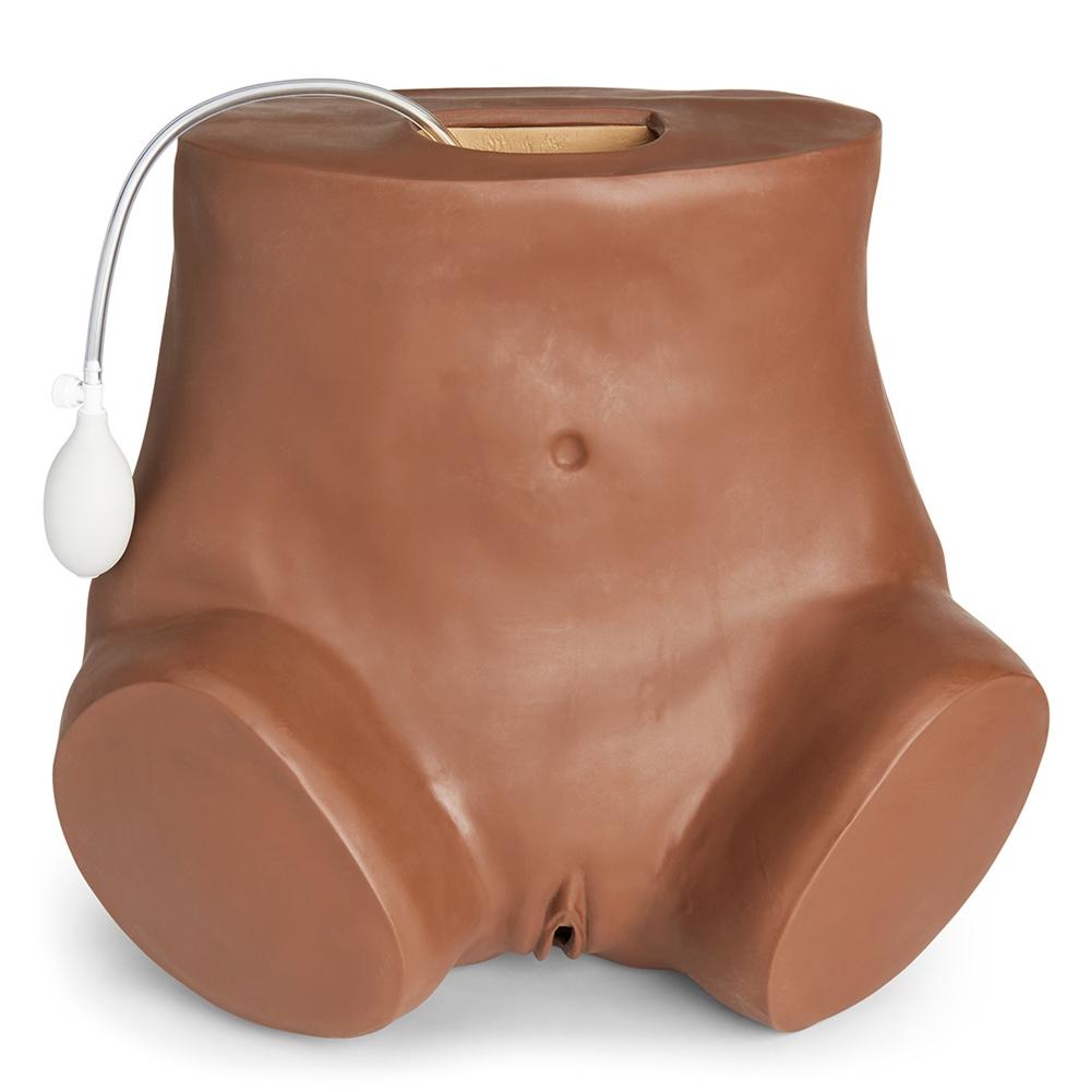 GYN AID® Gynecologic Simulator for Medical Training - Realistic Dark Skin Tone Model | Perfect for OB-GYN Students, Nurses & Healthcare Professionals Practice