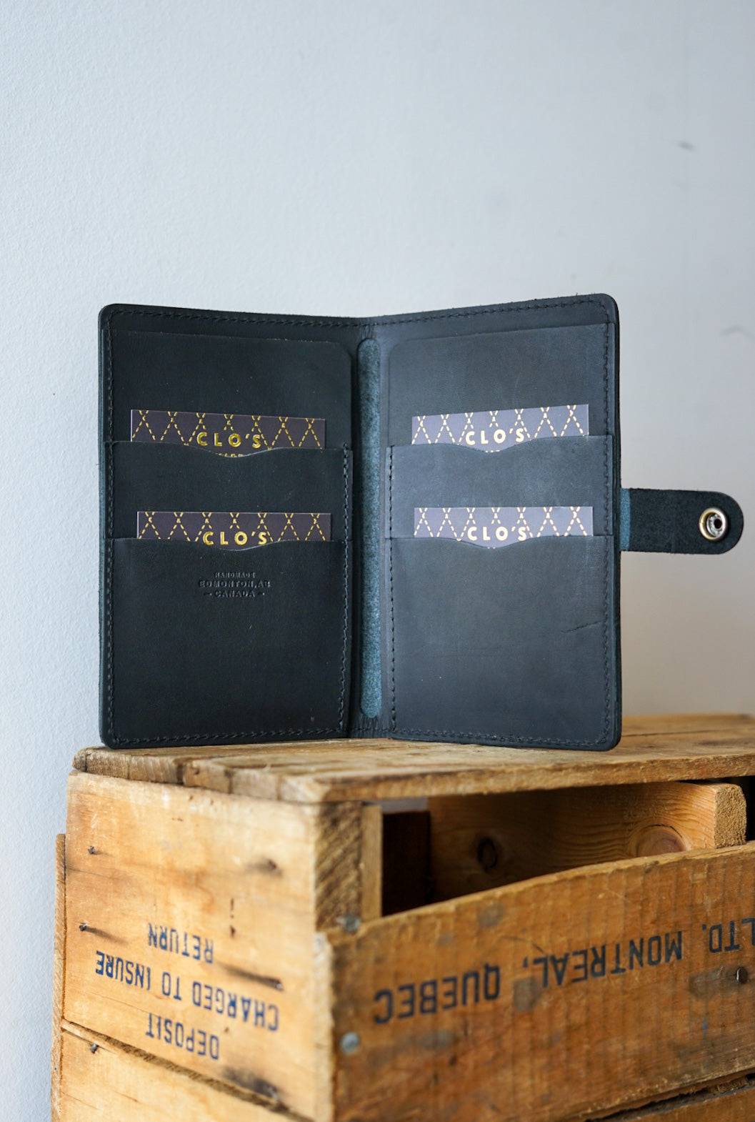 Family Passport Holder - Flat Black Waterproof Travel Organizer for International Trips & Airports | Perfect for Vacations, Business Travel & Family Adventures