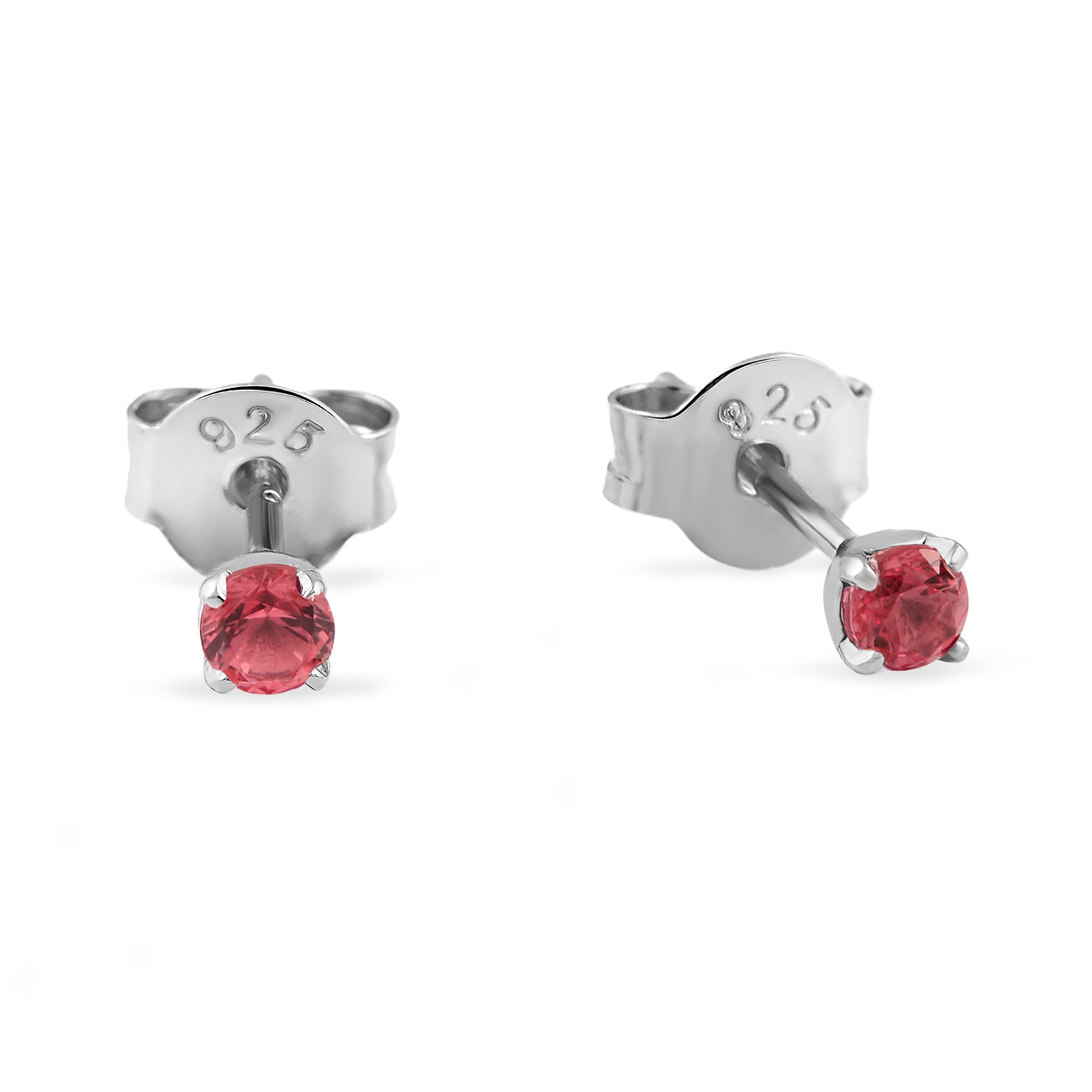 Exquisite 14K Gold Garnet Stud Earrings for Women - Perfect for Everyday Wear, Gift Giving & Special Occasions