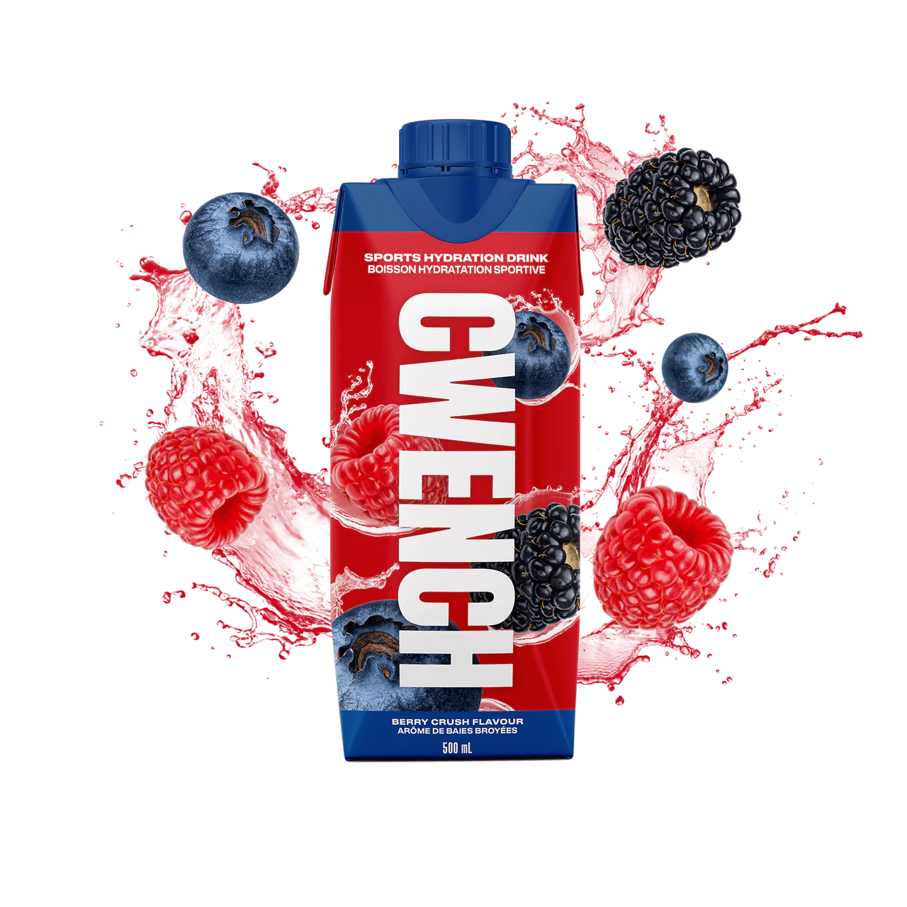 Cwench Sports Drink - Electrolyte Hydration for Athletes & Workouts - Refreshing Energy Boost for Running, Gym & Outdoor Activities