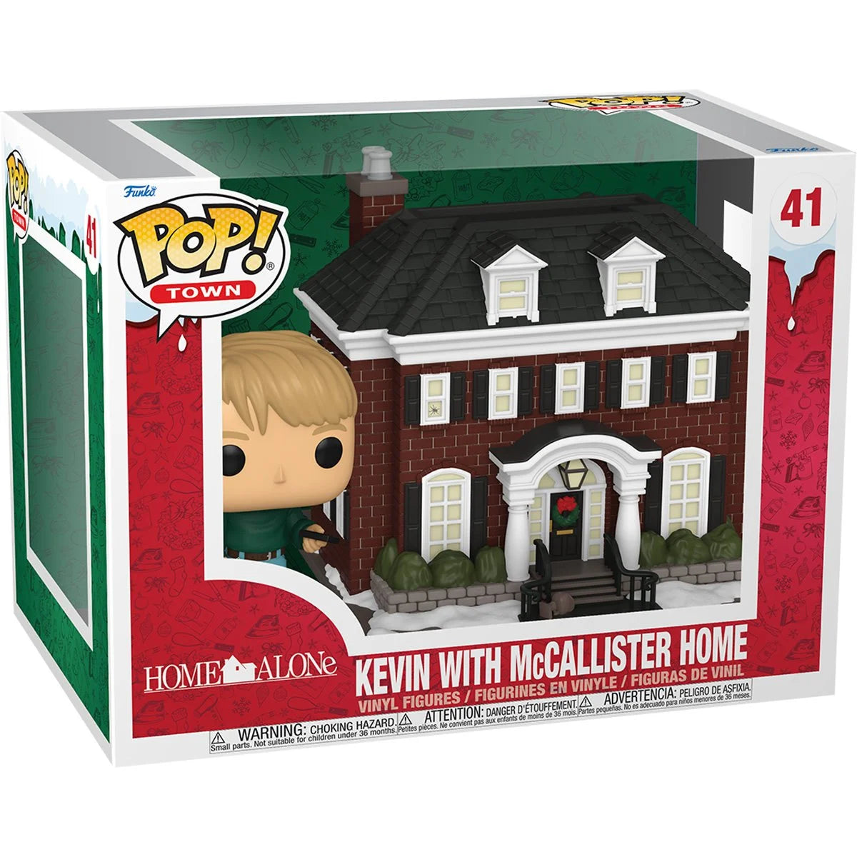 Home Alone Kevin McCallister Funko Pop! Vinyl Figure #41 - Collectible Movie Memorabilia for Christmas & Holiday Decor