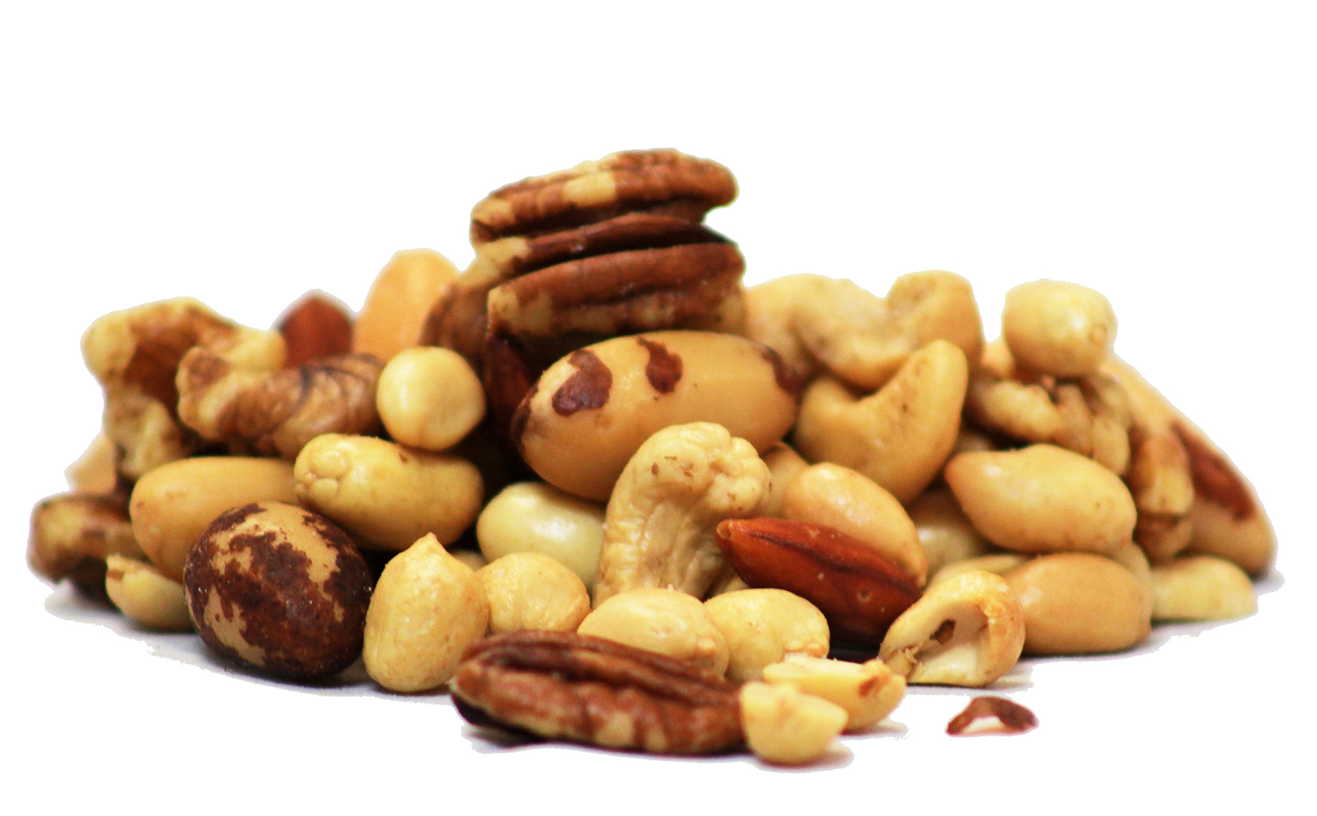 Premium Gourmet Raw Mixed Nuts by Its Delish - 1 lb Bulk Bag of Almonds, Cashews, Walnuts & More | Healthy Snacks for Office, Travel & Home