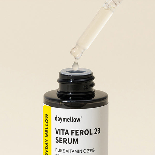 Daymellow Vita Ferol23 Serum 20g - Anti-Aging & Brightening Facial Serum for Glowing Skin | Perfect for Night Routine & Daily Skincare