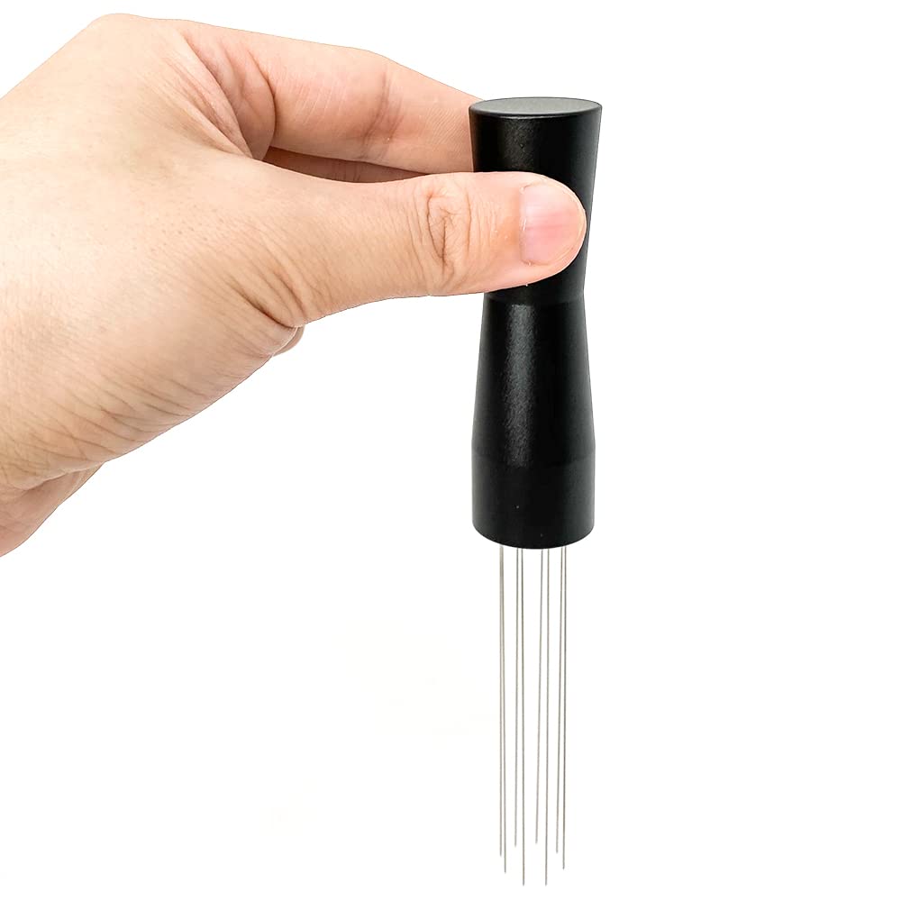 Stainless Steel Espresso Stirrer Tool - Barista WDT Needle for Coffee Powder Distribution - Perfect for Home & Cafe Use