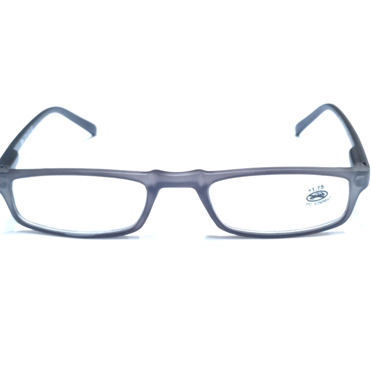 Lightweight TR90 Grey Computer Reading Glasses for Men & Women - Spring Hinge Design (211g) - Perfect for Office Work, Screen Time & Reading