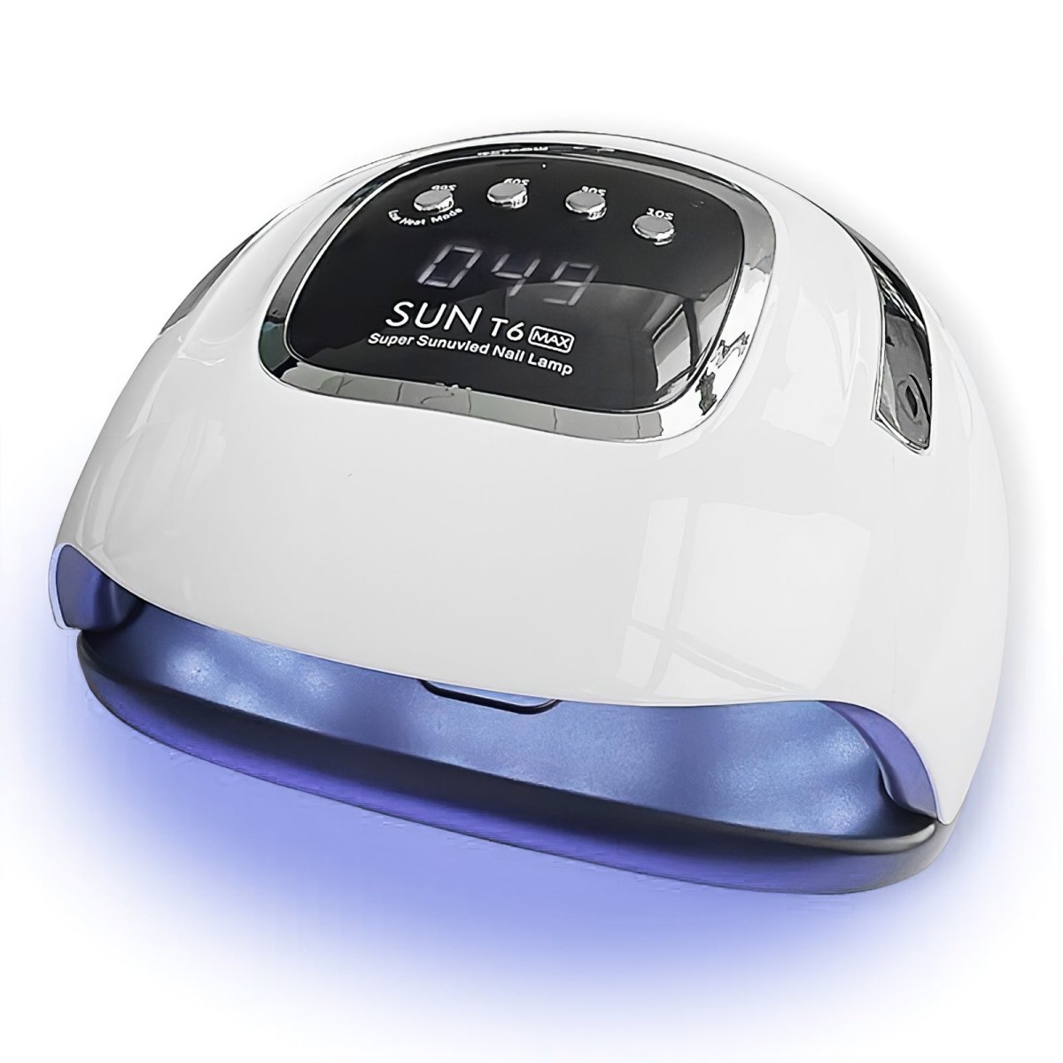 Professional SUN T6 UV LED Nail Lamp for Gel Polish Curing - Fast Drying, 48W Salon Manicure Light with 4 Timer Settings - Perfect for Home & Salon Nail Art, DIY Gel Nails, Pedicures & Manicures