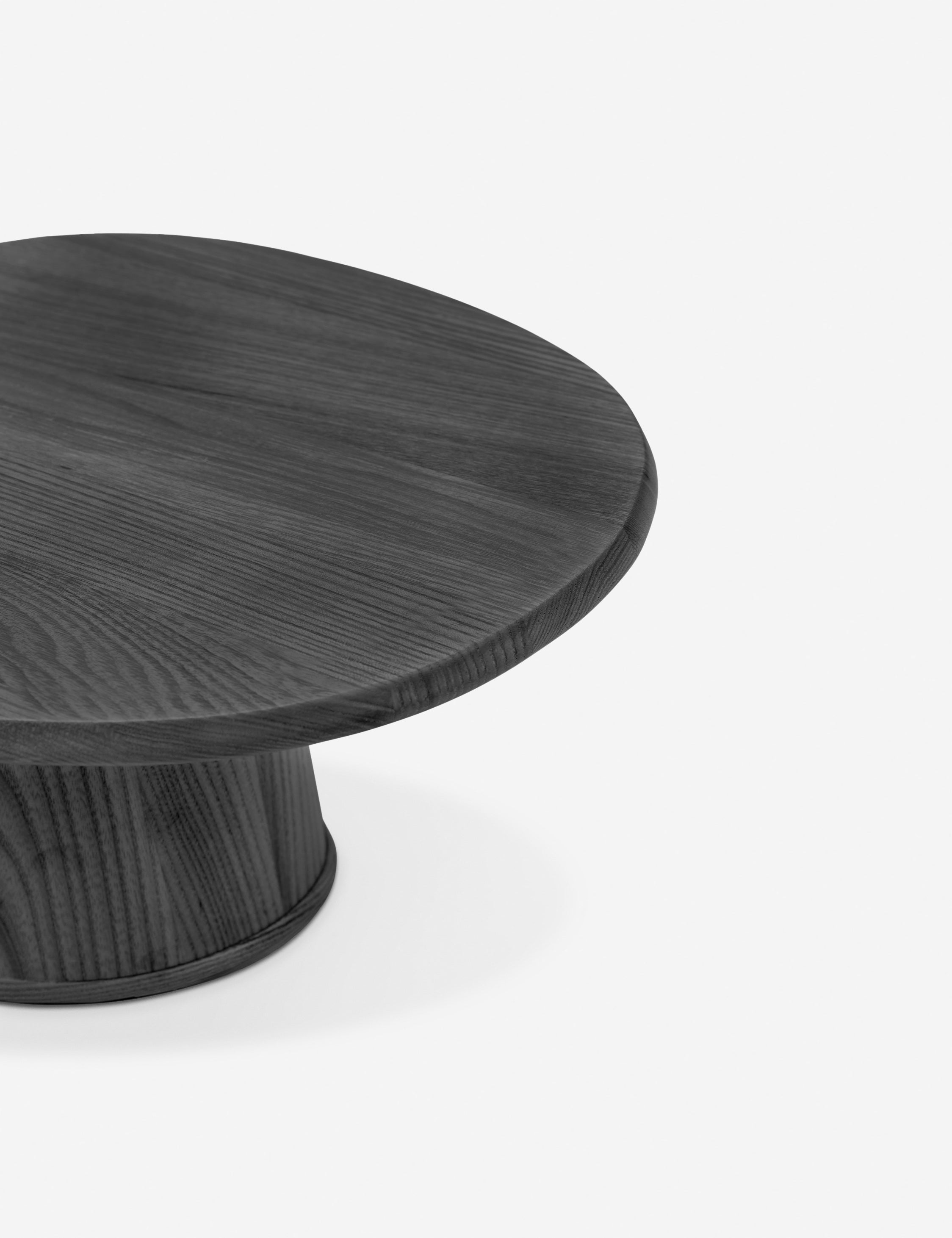 Kelly Wearstler x Serax Dune Ash Wood Cake Stand - Elegant Dessert Display for Weddings, Parties & Home Decor
