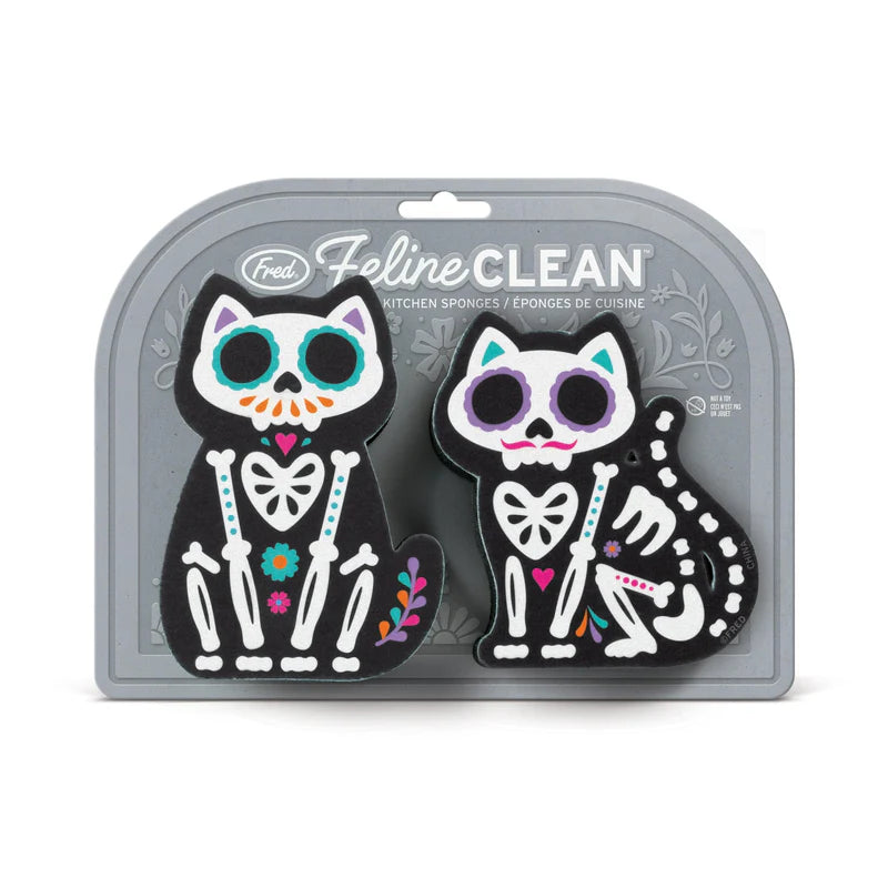 Fred Feline Clean Sponges - Premium Cat Grooming Sponges for Gentle Fur Cleaning | Perfect for Bath Time, Shedding Season & Daily Pet Care