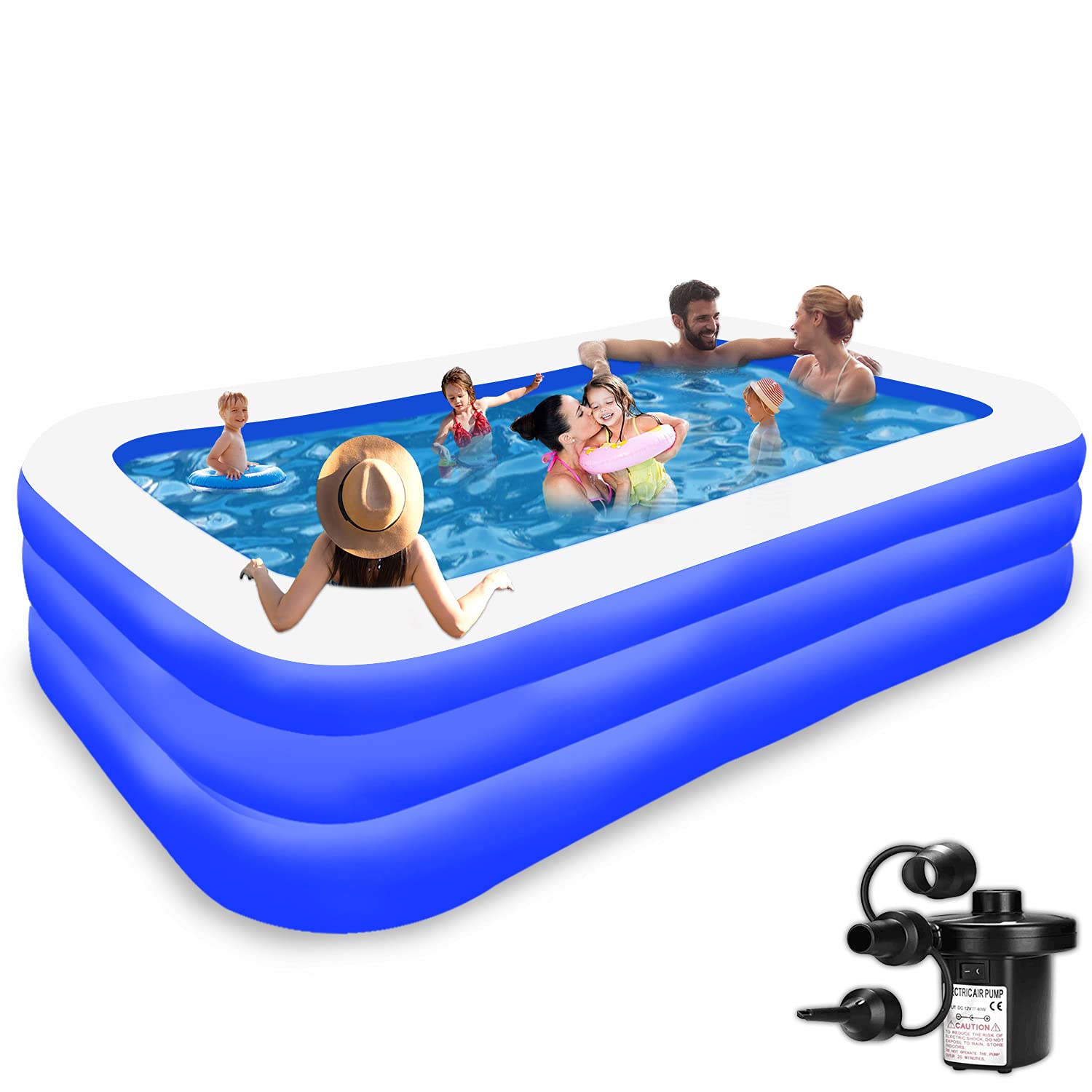 **Inflatable Pool for Kids and Adults - 120